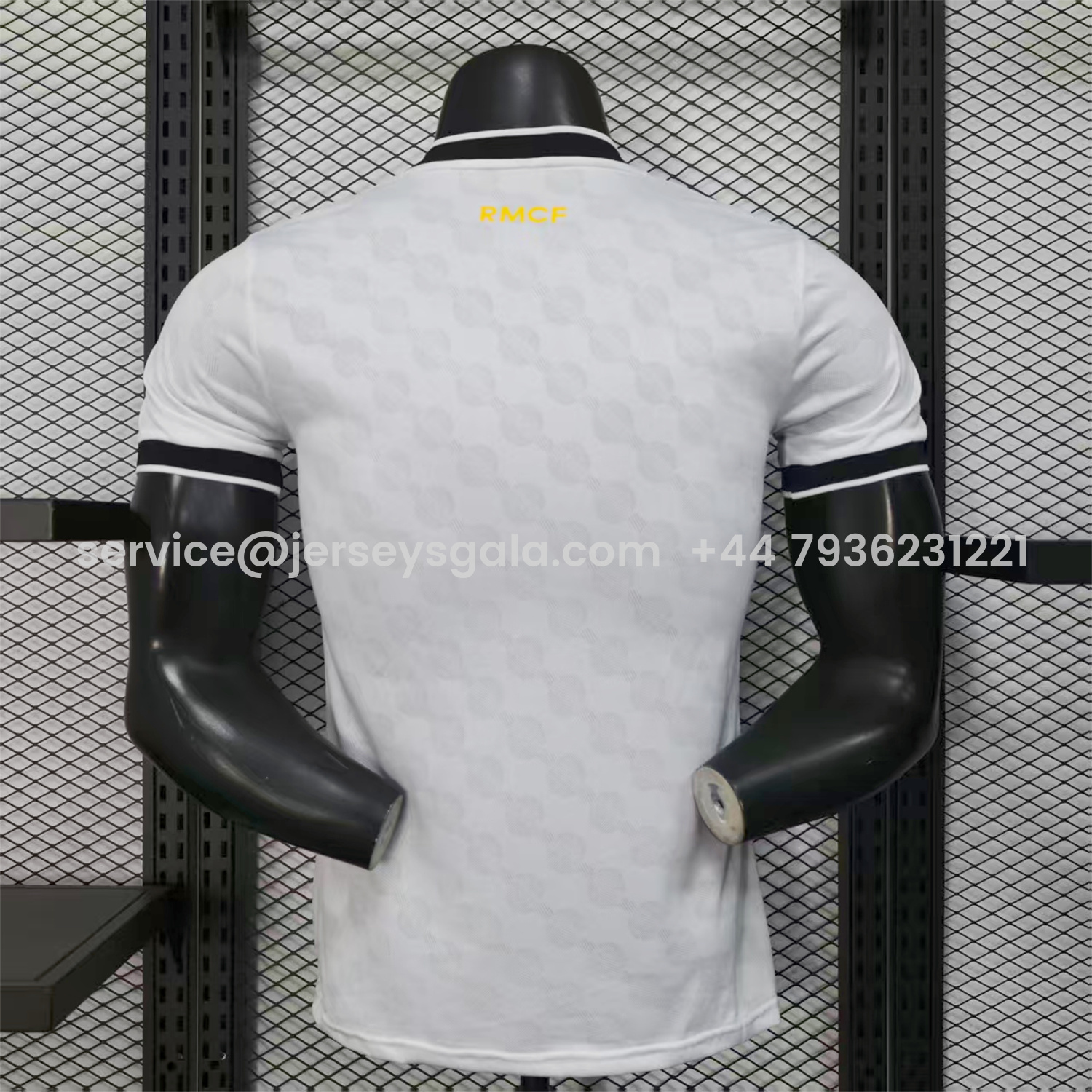 JerseysGala.com | Real Madrid 25-26 Polka Dots White Jersey - Player Version -Customize Name, Number and Patch | Worldwide Shipping