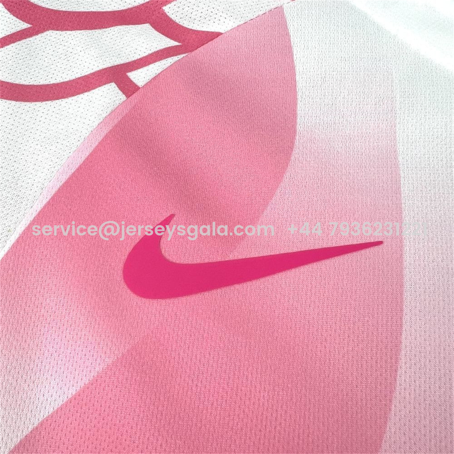 JerseysGala.com | Barcelona 25-26 Pink And White Special Jersey - Fans Version -Customize Name, Number and Patch | Worldwide Shipping