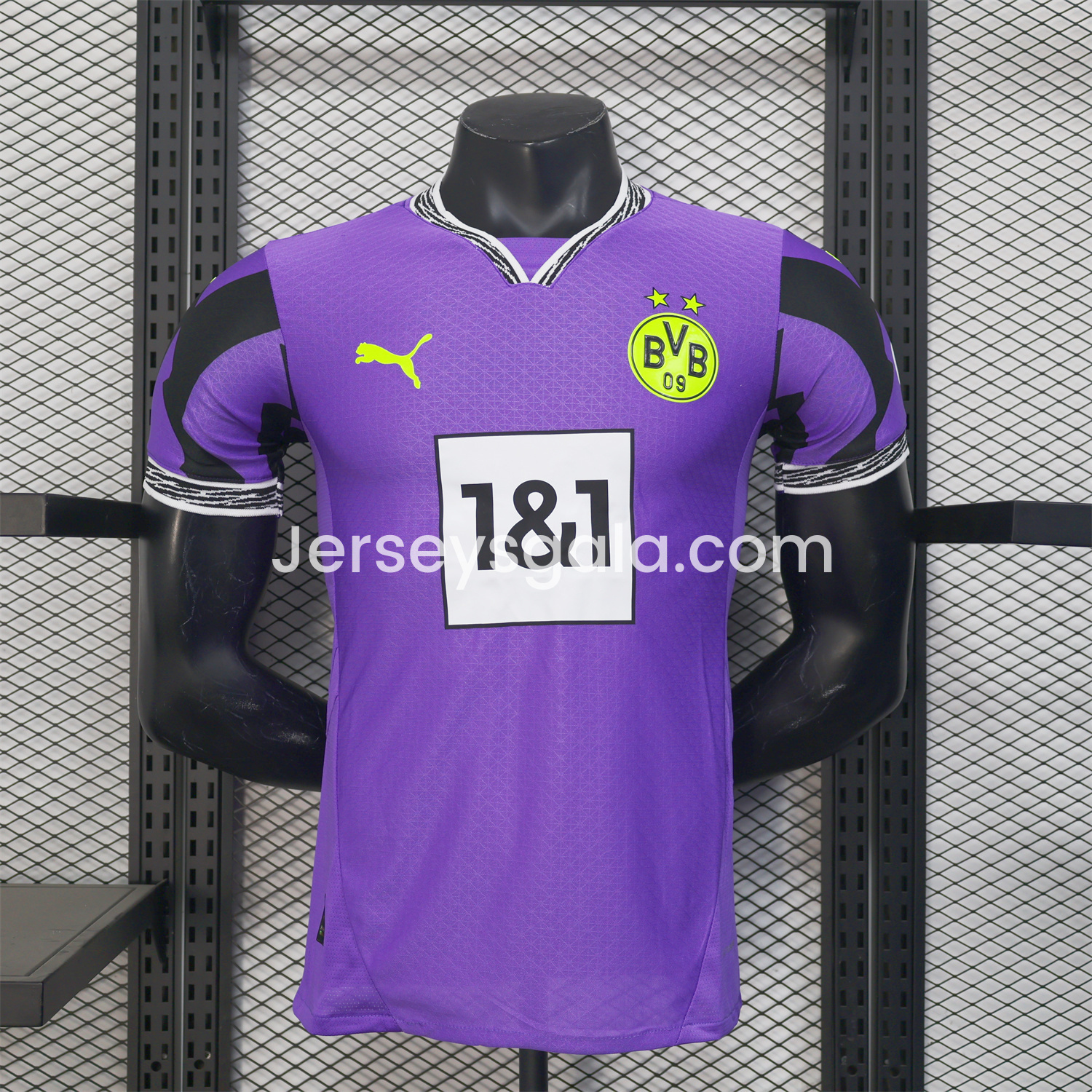 JerseysGala.com | Dortmund 24-25 Purple Goalkeeper Special Edition Jersey - Player Version -Customize Name, Number and Patch | Worldwide Shipping