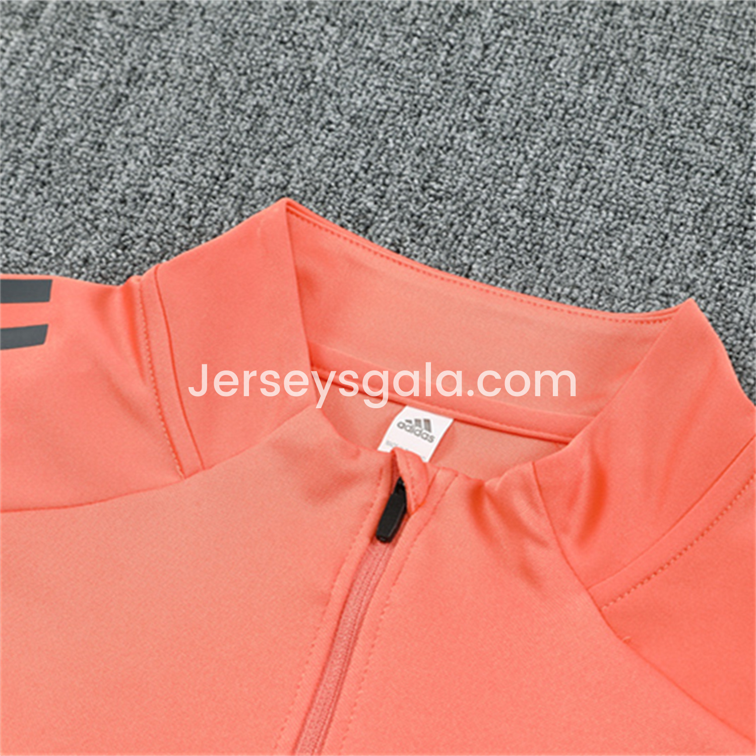 JerseysGala.com | Bayern Munich 25-26 Long Sleeves Training Set - Orange Top & Gray Pants -Customize Name, Number and Patch | Worldwide Shipping