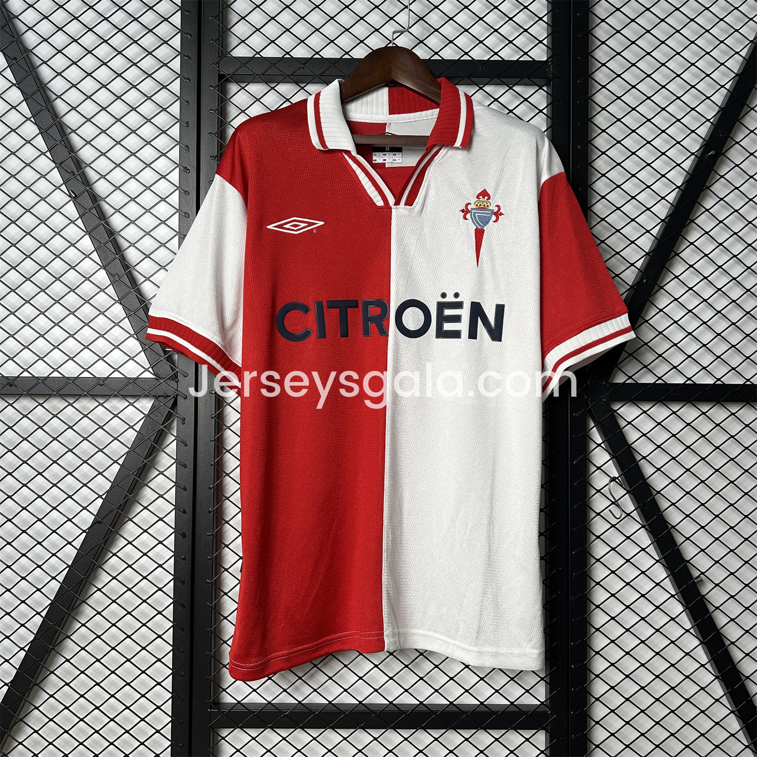 JerseysGala.com | Retro Celta Vigo 2001-02 Away Jersey -Customize Name, Number and Patch | Worldwide Shipping