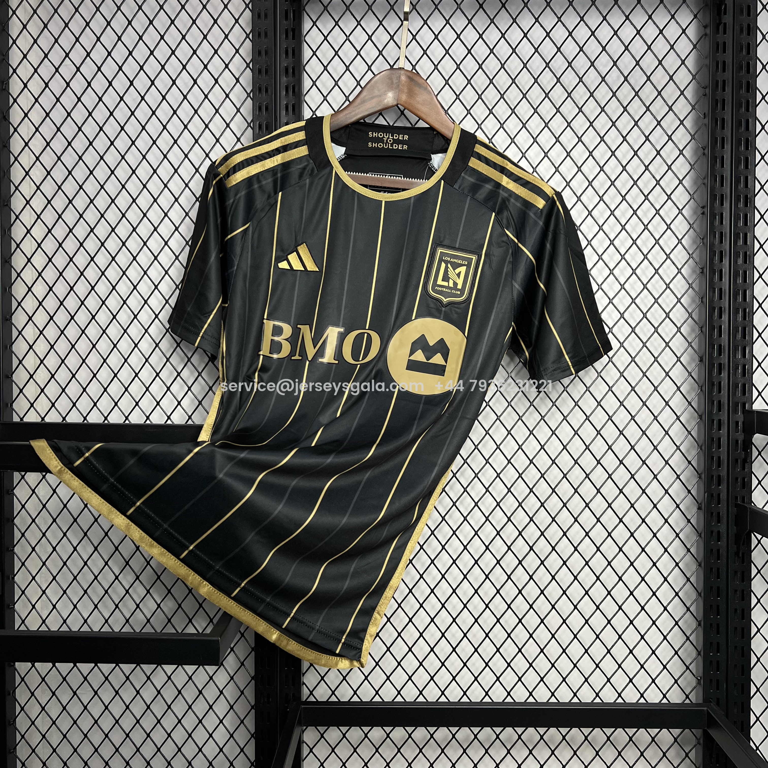 JerseysGala.com | Los Angeles FC 2025 Home Jersey - Fans Version -Customize Name, Number and Patch | Worldwide Shipping