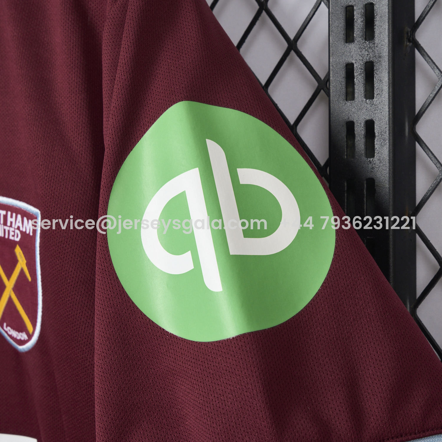 JerseysGala.com | West Ham United 25-26 Home Jersey - Fans Version -Customize Name, Number and Patch | Worldwide Shipping