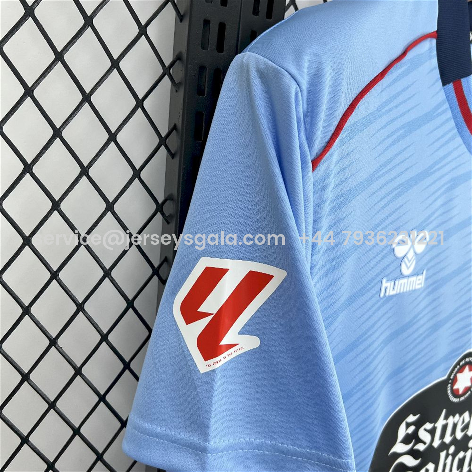 JerseysGala.com | Celta Vigo 25-26 Home Jersey - Fans Version -Customize Name, Number and Patch | Worldwide Shipping