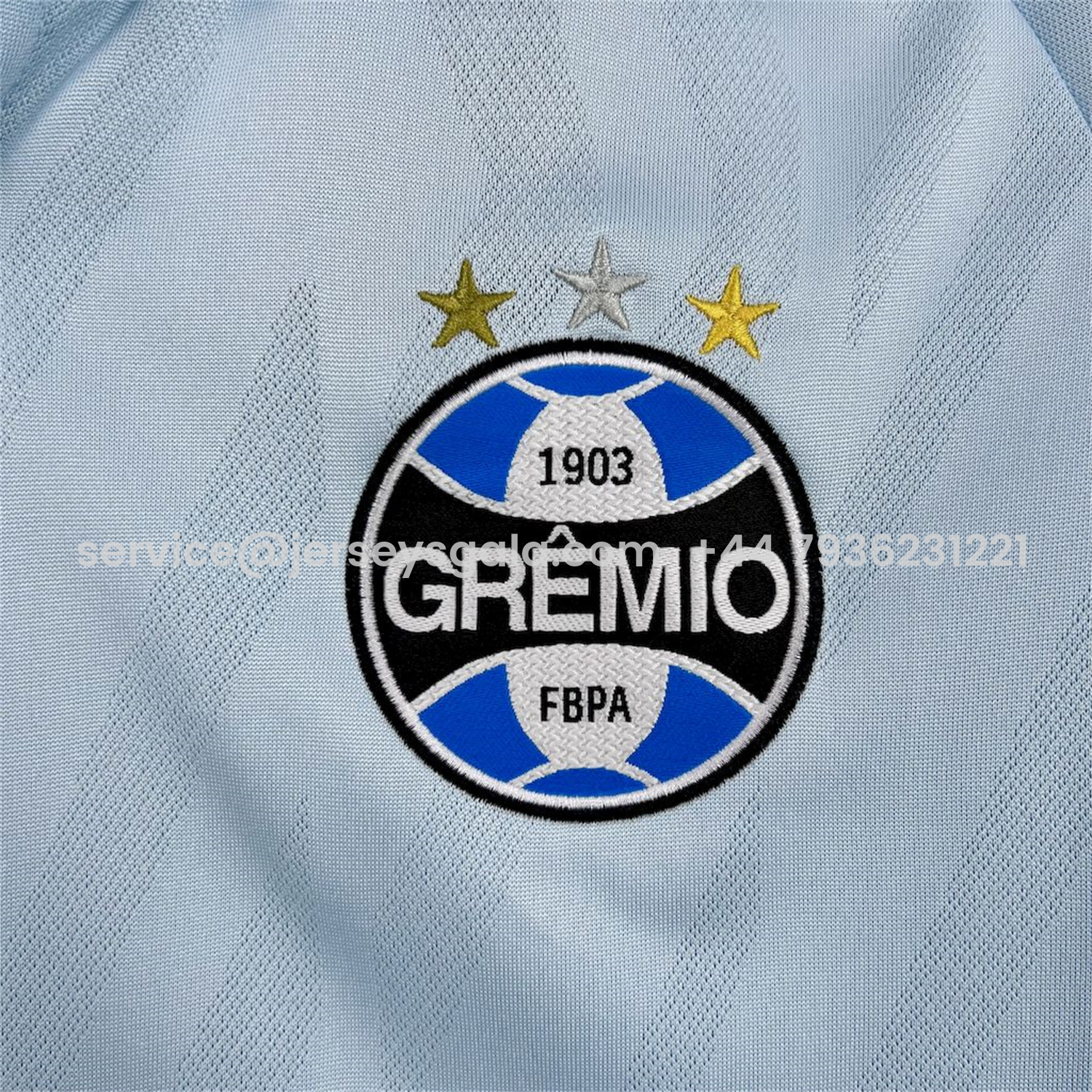 JerseysGala.com | Gremio 25-26 Away Unsponsored Jersey - Fans Version -Customize Name, Number and Patch | Worldwide Shipping
