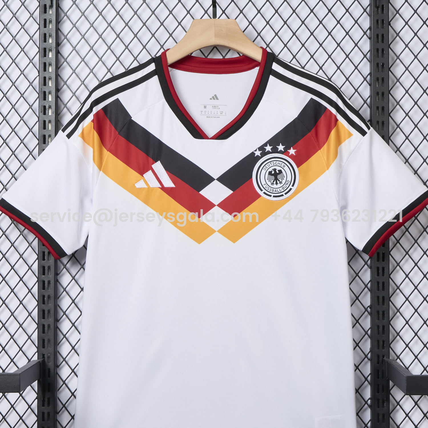 JerseysGala.com | Germany 25-26 Home (Informal-release Version) Jersey - Fans Version -Customize Name, Number and Patch | Worldwide Shipping