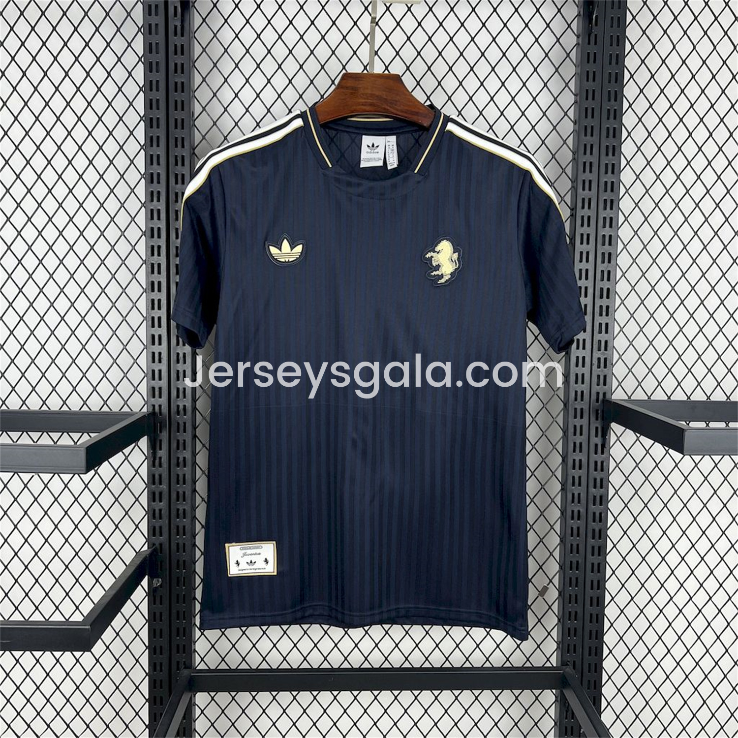 JerseysGala.com | Juventus 2025 Royal Blue Icon Retro Jersey - Fans Version -Customize Name, Number and Patch | Worldwide Shipping