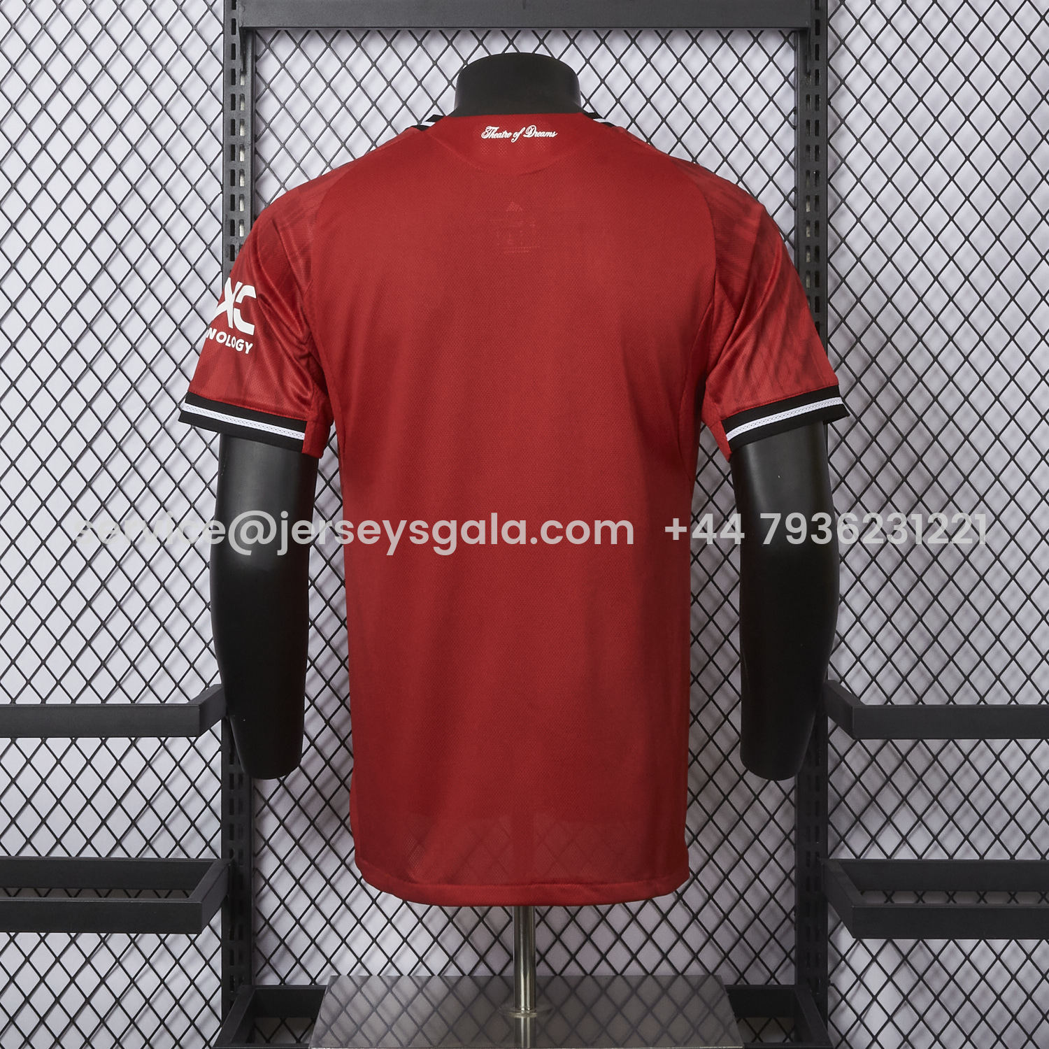 JerseysGala.com | Manchester United 25-26 Home Jersey - Player Version -Customize Name, Number and Patch | Worldwide Shipping