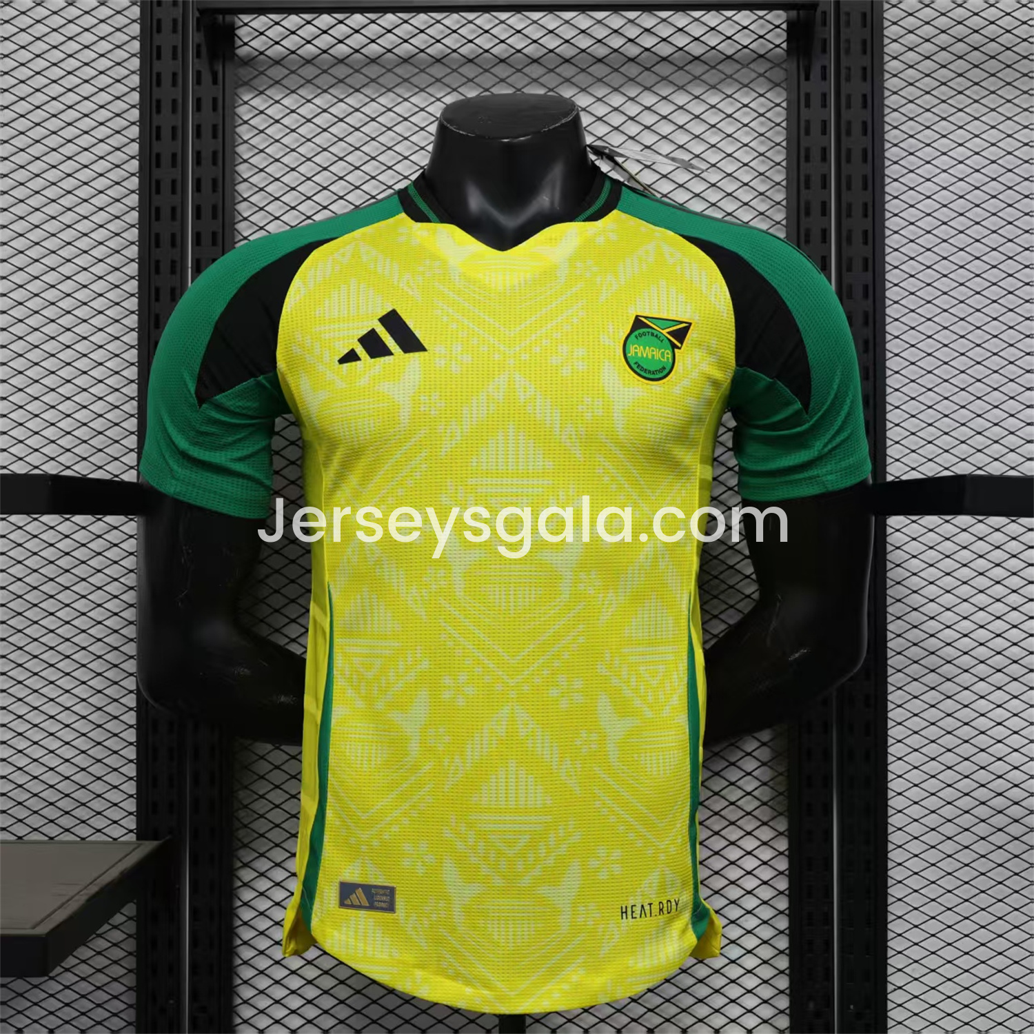 JerseysGala.com | Jamaica 2025-26 Home Jersey - Player Version -Customize Name, Number and Patch | Worldwide Shipping