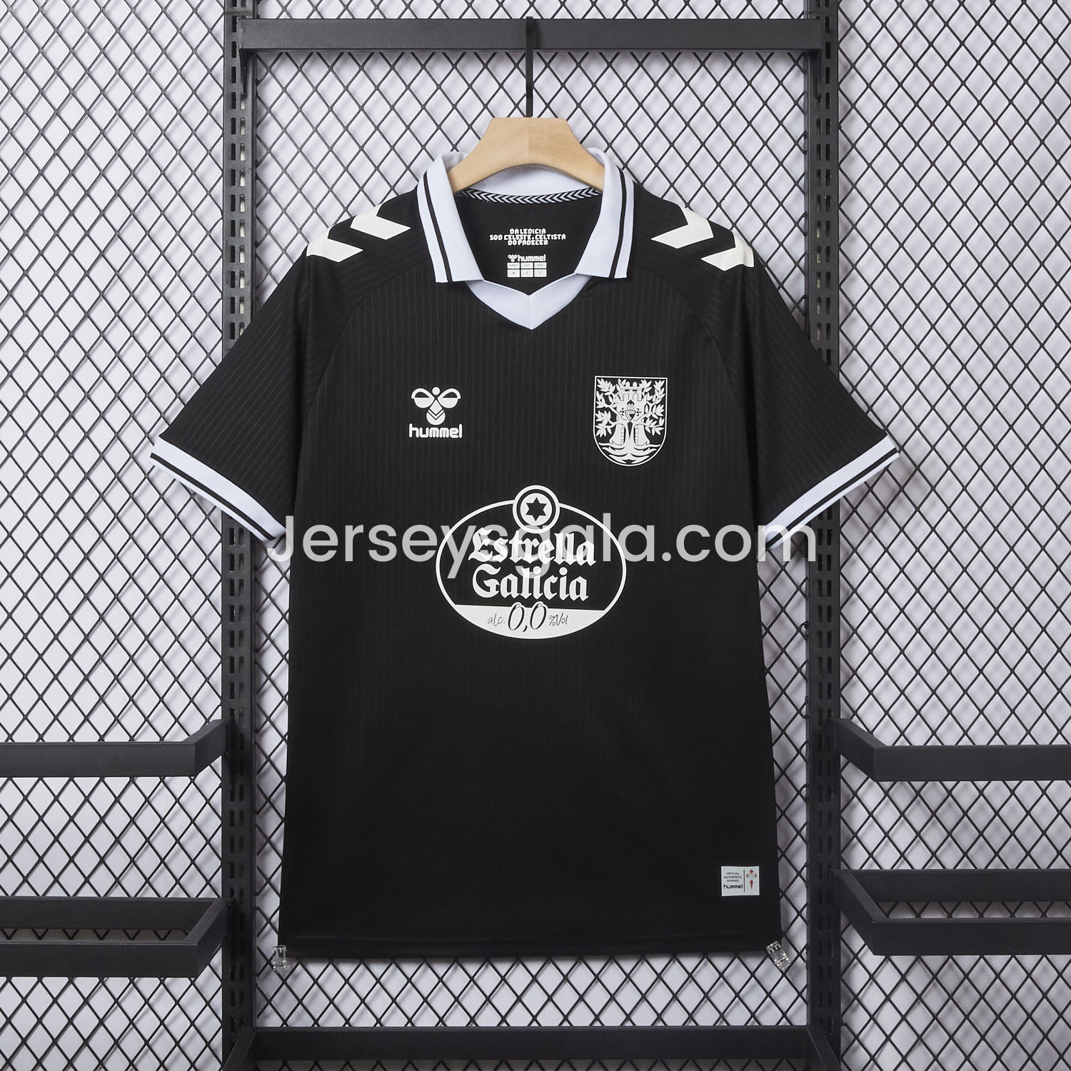 JerseysGala.com | Celta Vigo 24-25 Oliveira Dos Cen Anos Jersey - Fans Version -Customize Name, Number and Patch | Worldwide Shipping