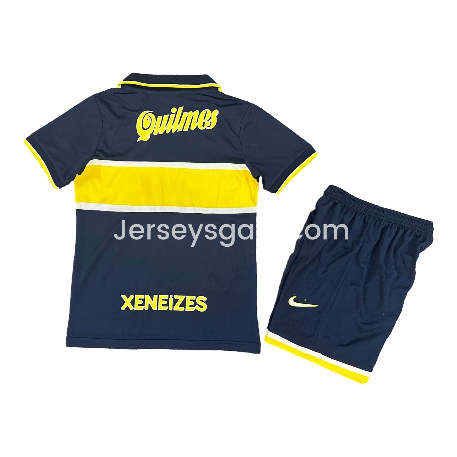 JerseysGala.com | Retro Boca Juniors 1996-97 Home Kids Kit -Customize Name, Number and Patch | Worldwide Shipping