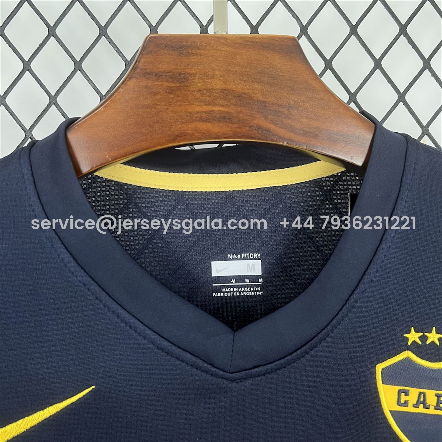 JerseysGala.com | Retro Boca Juniors 2007-08 Home Jersey -Customize Name, Number and Patch | Worldwide Shipping