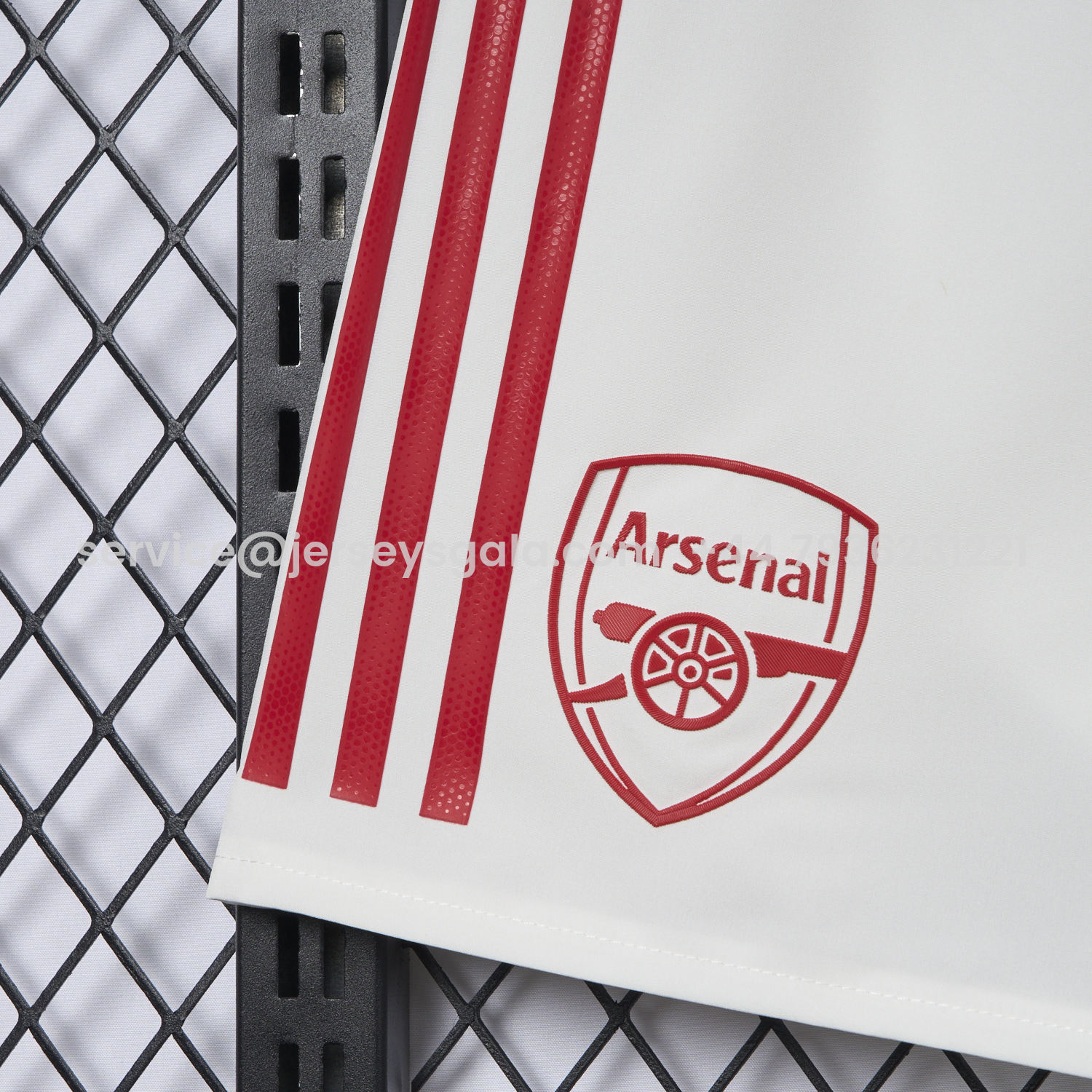 JerseysGala.com | Arsenal 25-26 Home White Shorts - Player Version -Customize Name, Number and Patch | Worldwide Shipping