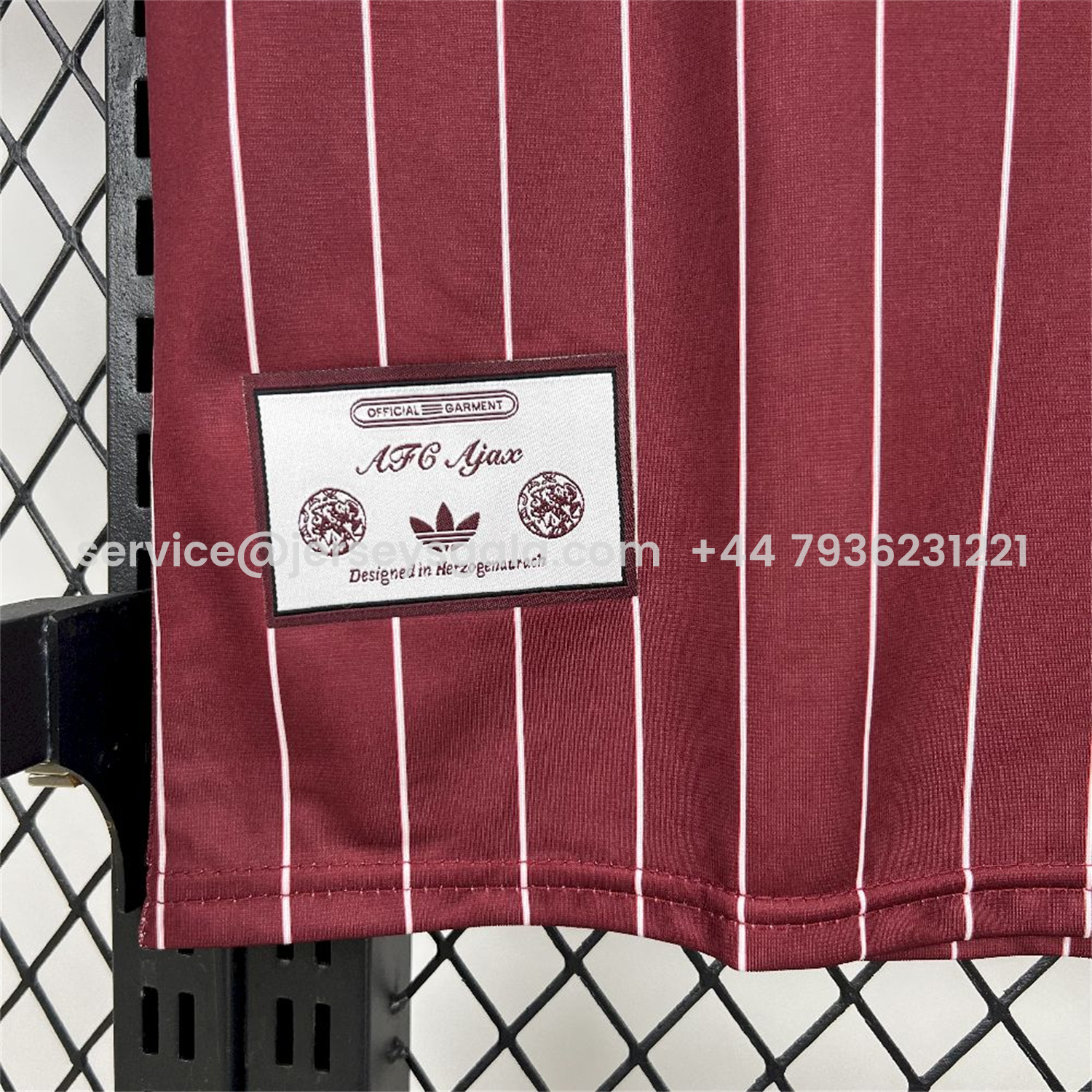 JerseysGala.com | Ajax 25-26 Icon Range Travel Special Edition Red Jersey - Fans Version -Customize Name, Number and Patch | Worldwide Shipping