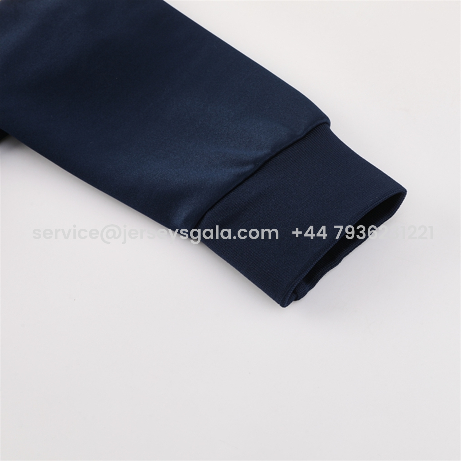 JerseysGala.com | Arsenal 25-26 Jacket Training Tracksuit - Red Blue Throwback Jackets & Blue Pants -Customize Name, Number and Patch | Worldwide Shipping