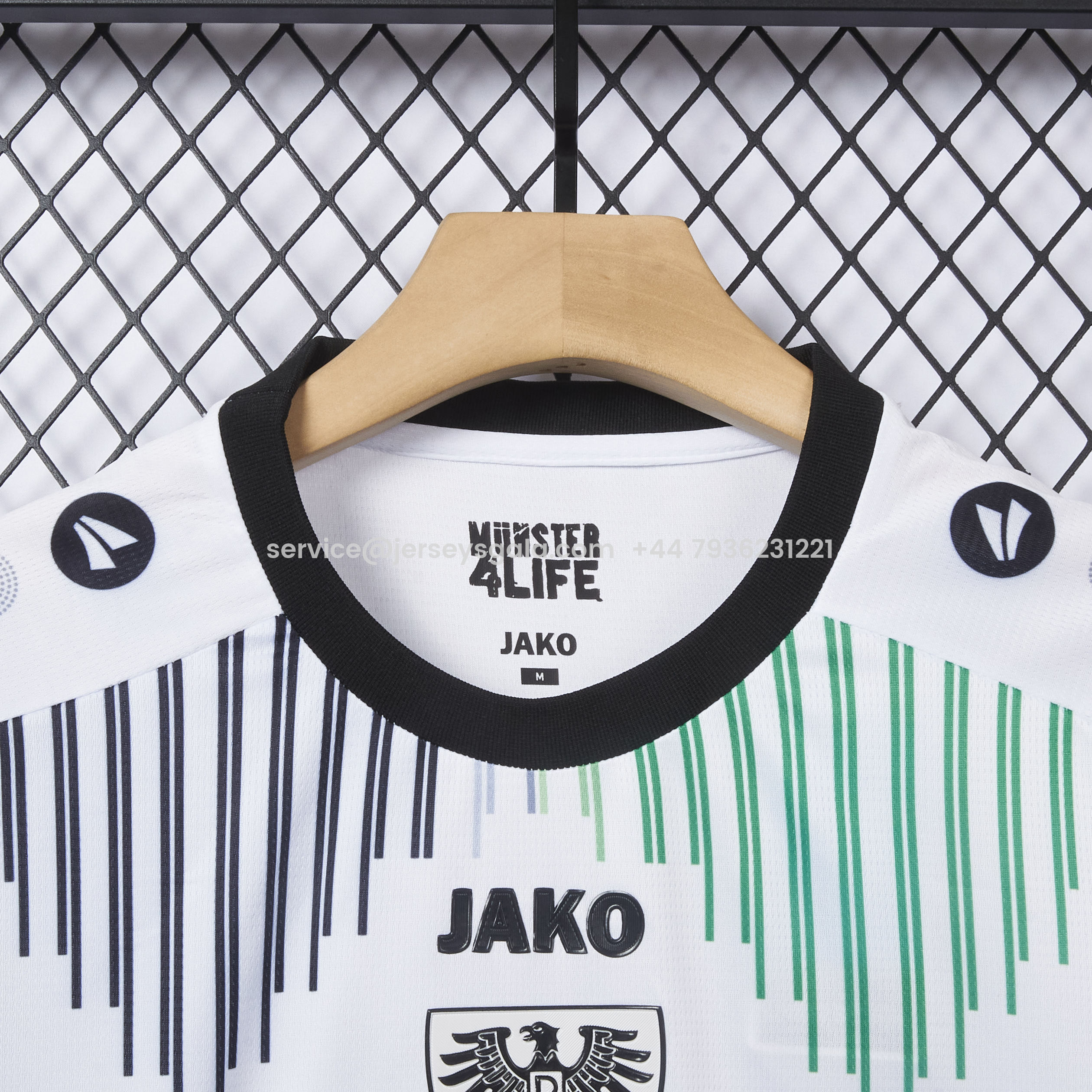 JerseysGala.com | Preussen Munster 25-26 Away Jersey - Fans Version -Customize Name, Number and Patch | Worldwide Shipping