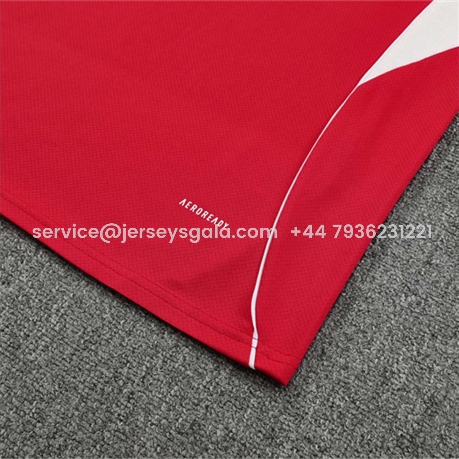 JerseysGala.com | Liver.pool 25-26 Short-Sleeve Training Set - Red Top & Black Shorts -Customize Name, Number and Patch | Worldwide Shipping