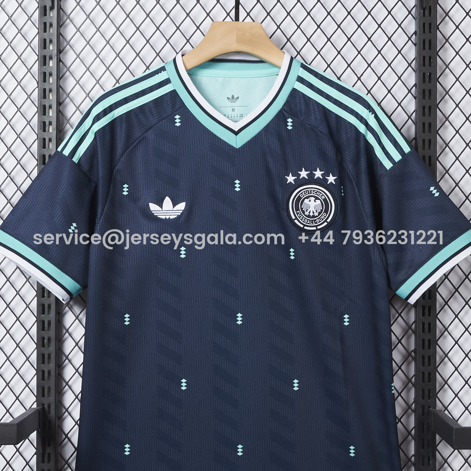 JerseysGala.com | Germany 25-26 Away (Informal-release Version) Jersey - Fans Version -Customize Name, Number and Patch | Worldwide Shipping