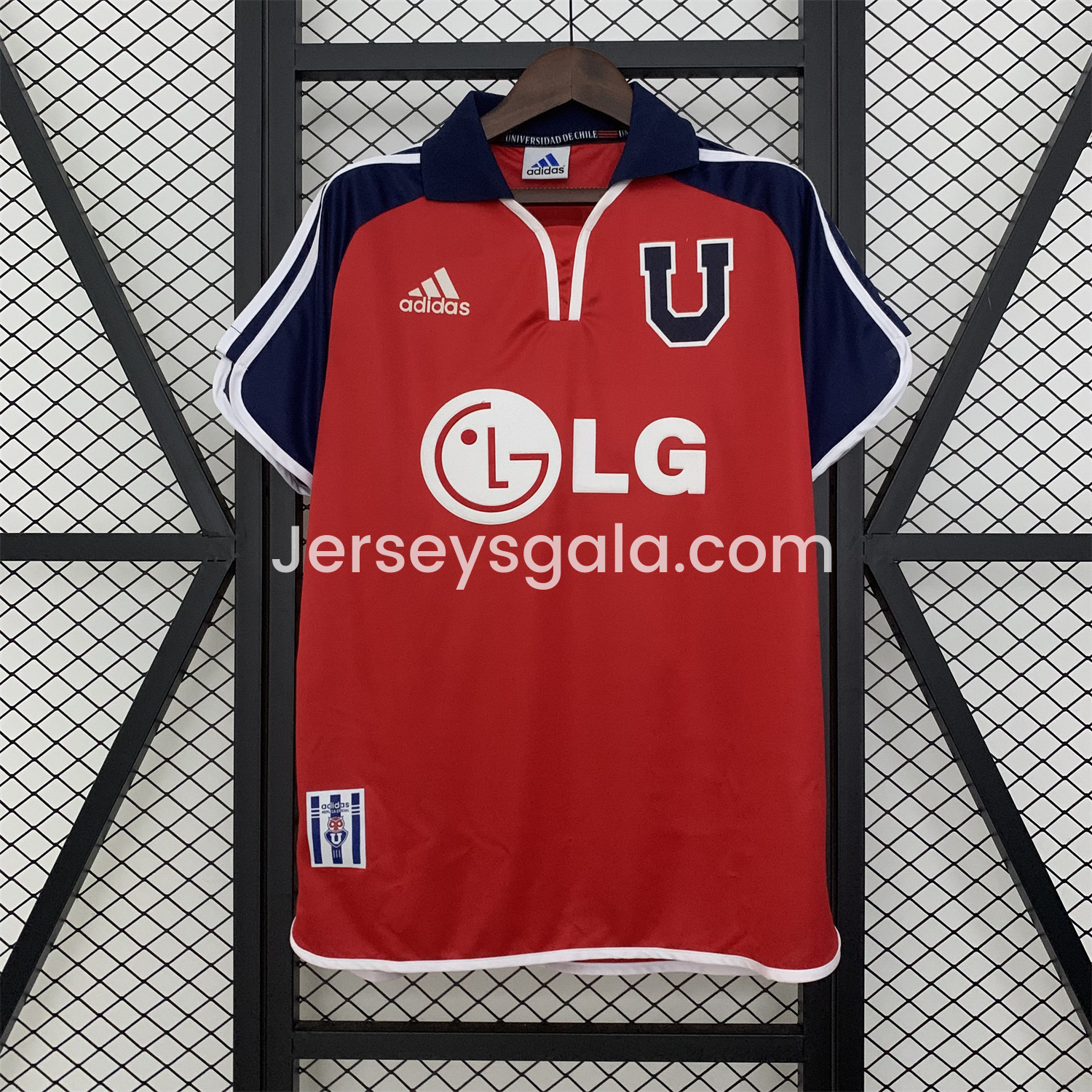 JerseysGala.com | Retro Universidad De Chile 2001-02 Away Jersey -Customize Name, Number and Patch | Worldwide Shipping