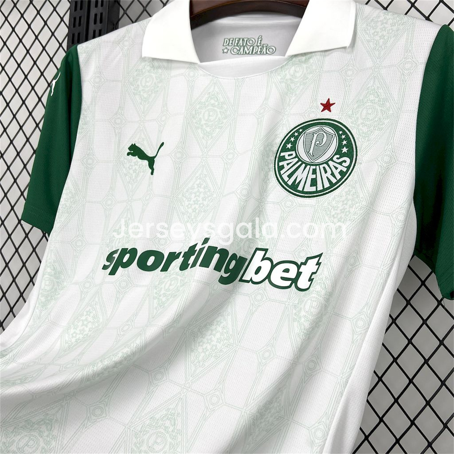JerseysGala.com | Palmeiras 25-26 Away Jersey - Fans Version -Customize Name, Number and Patch | Worldwide Shipping