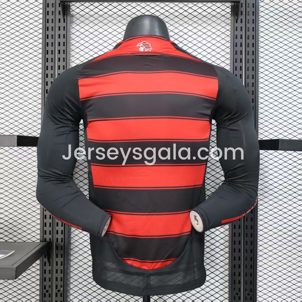JerseysGala.com | Flamengo 25-26 Home Long Sleeves Unsponsored Jersey - Player Version -Customize Name, Number and Patch | Worldwide Shipping
