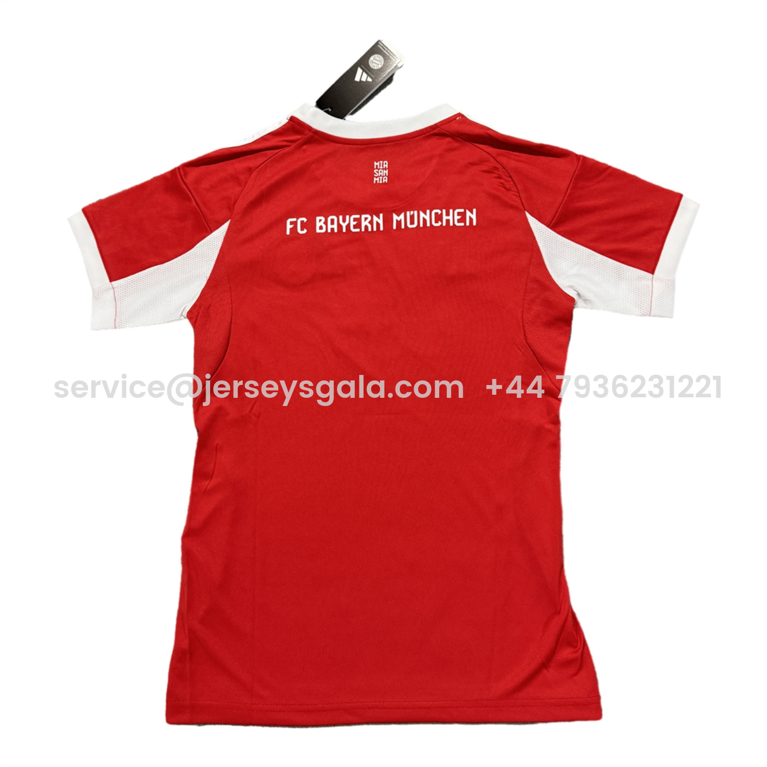 JerseysGala.com | Women's Bayern Munich 25-26 Home Jersey -Customize Name, Number and Patch | Worldwide Shipping