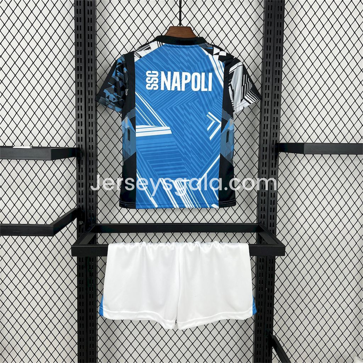 JerseysGala.com | Napoli 24-25 Pre-Match Training Kids Kit -Customize Name, Number and Patch | Worldwide Shipping