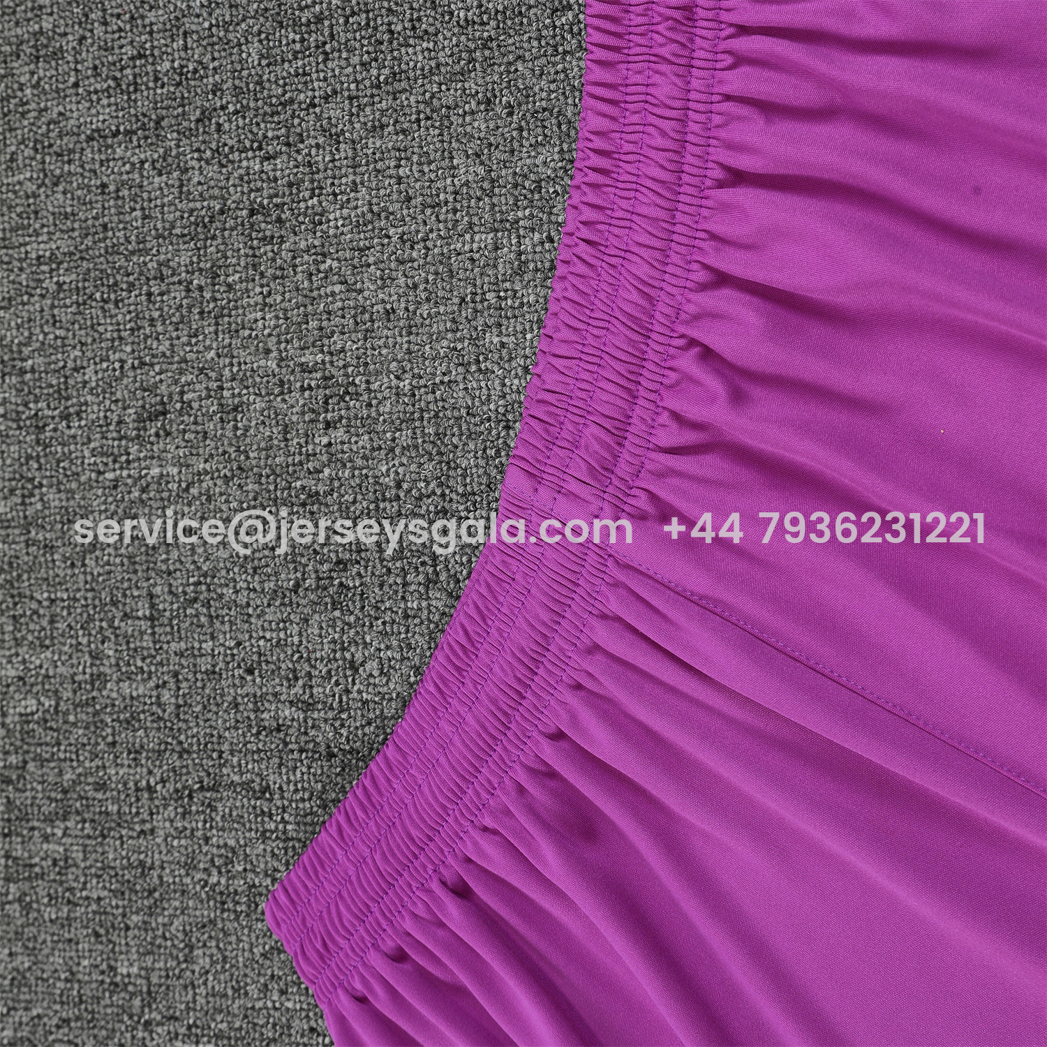 JerseysGala.com | Real Madrid 25-26 Short-Sleeve Training Set - Purple Top & Purple Shorts -Customize Name, Number and Patch | Worldwide Shipping