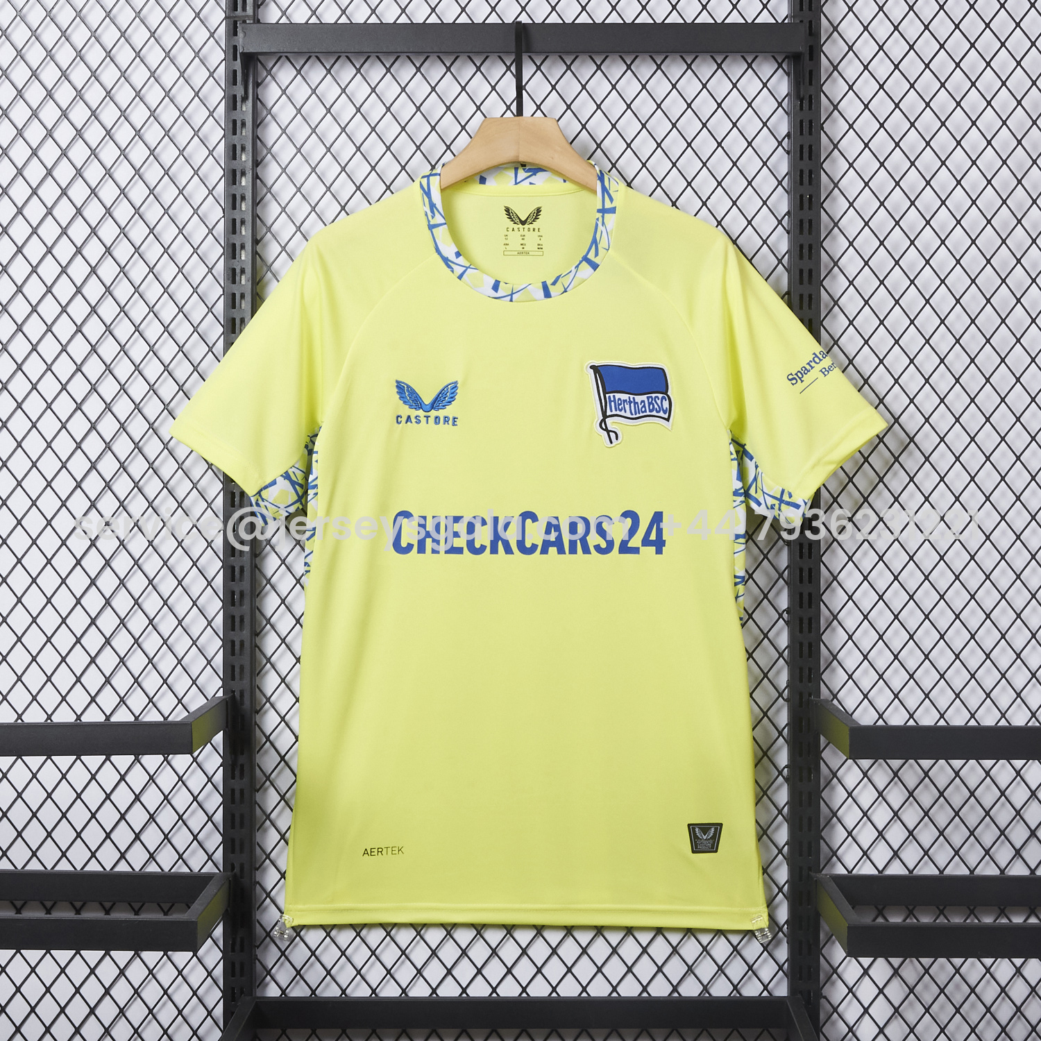 JerseysGala.com | Hertha BSC 25-26 Third Jersey - Fans Version -Customize Name, Number and Patch | Worldwide Shipping