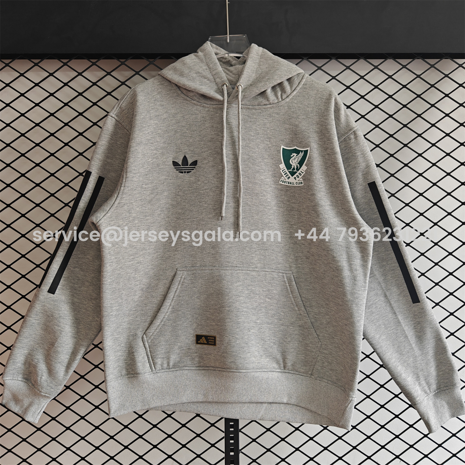 JerseysGala.com | Liver.pool 25-26 Originals Terrace Icon Unisex Pullover Hoodie -Customize Name, Number and Patch | Worldwide Shipping