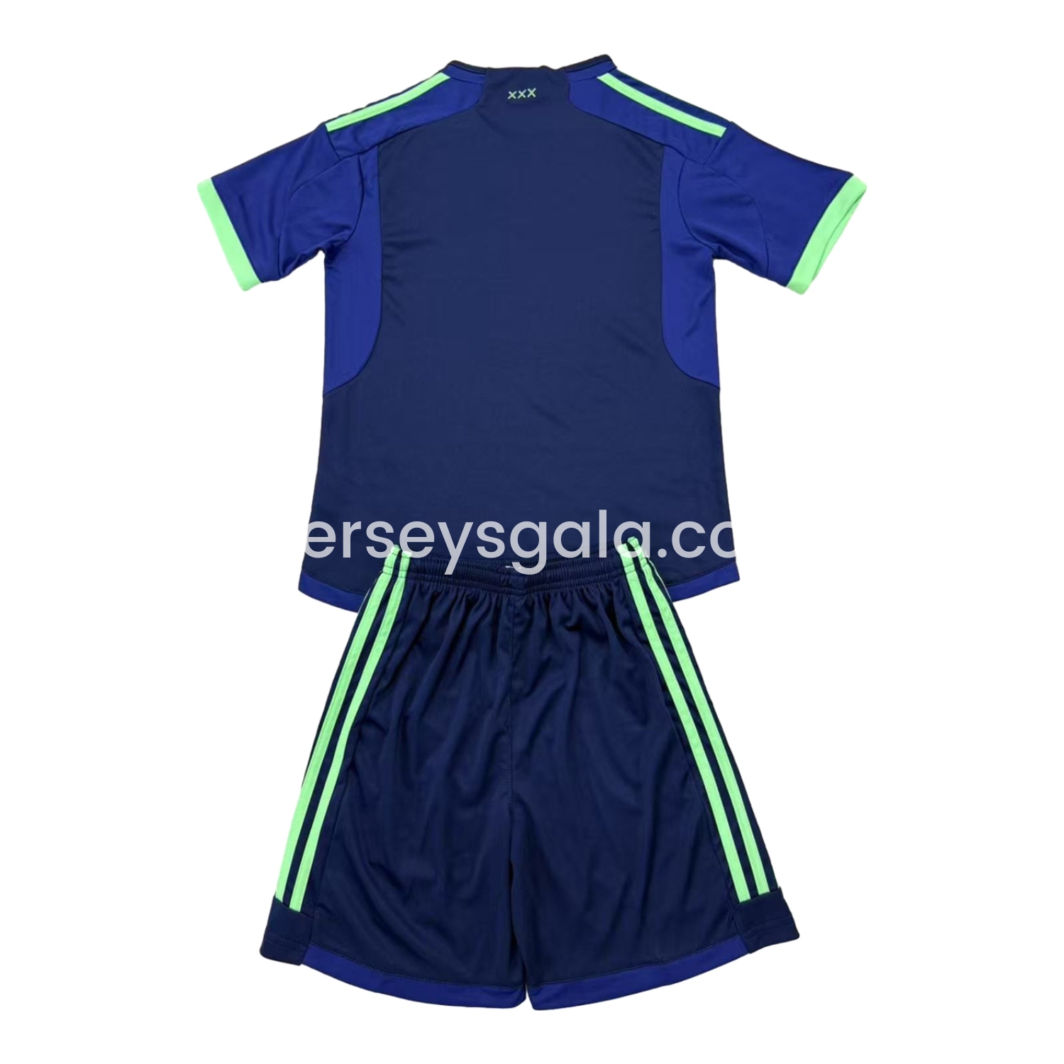 JerseysGala.com | Ajax 24-25 Blue Special Edition Kids Kit -Customize Name, Number and Patch | Worldwide Shipping