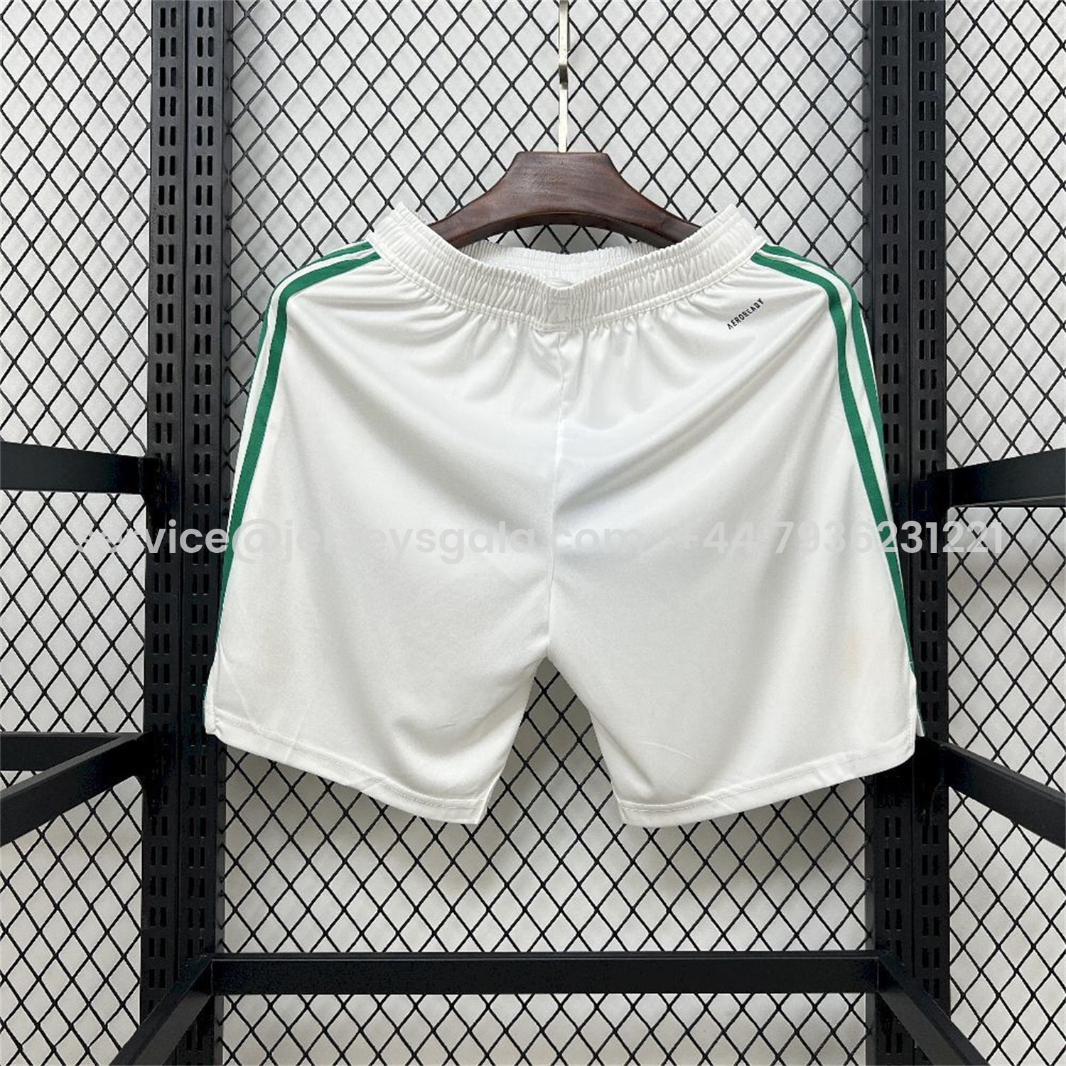 JerseysGala.com | Roma 25-26 Third White Shorts - Fans Version -Customize Name, Number and Patch | Worldwide Shipping