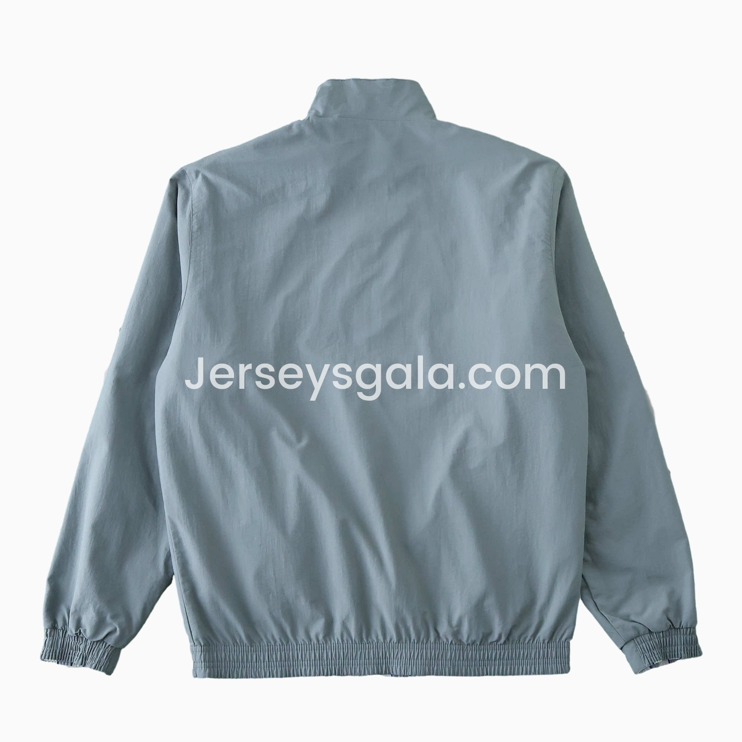 JerseysGala.com | Everton 1988-89 Retro Style Double Sided Reversible Windbreaker - White & Grey -Customize Name, Number and Patch | Worldwide Shipping