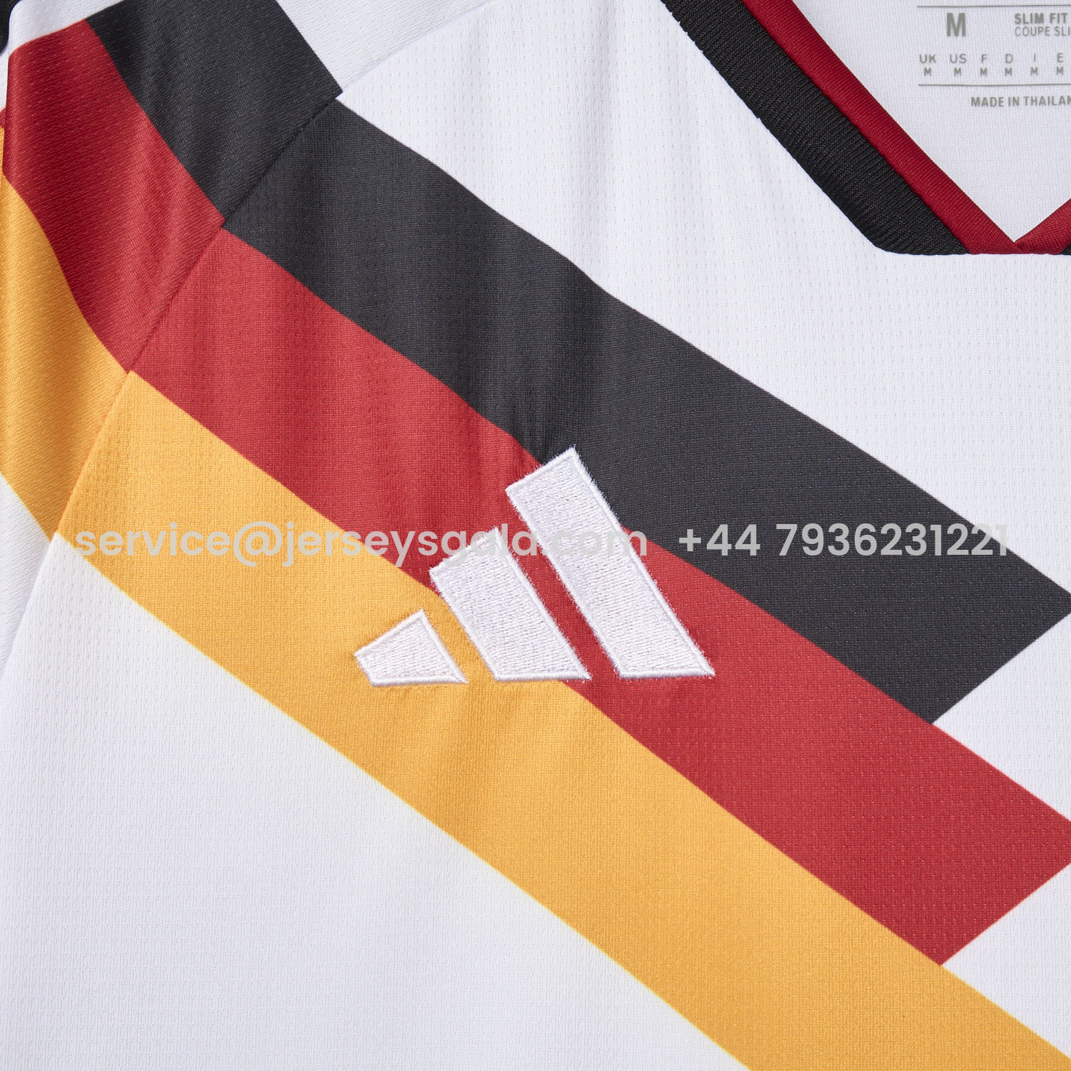 JerseysGala.com | Germany 25-26 Home (Informal-release Version) Jersey - Fans Version -Customize Name, Number and Patch | Worldwide Shipping