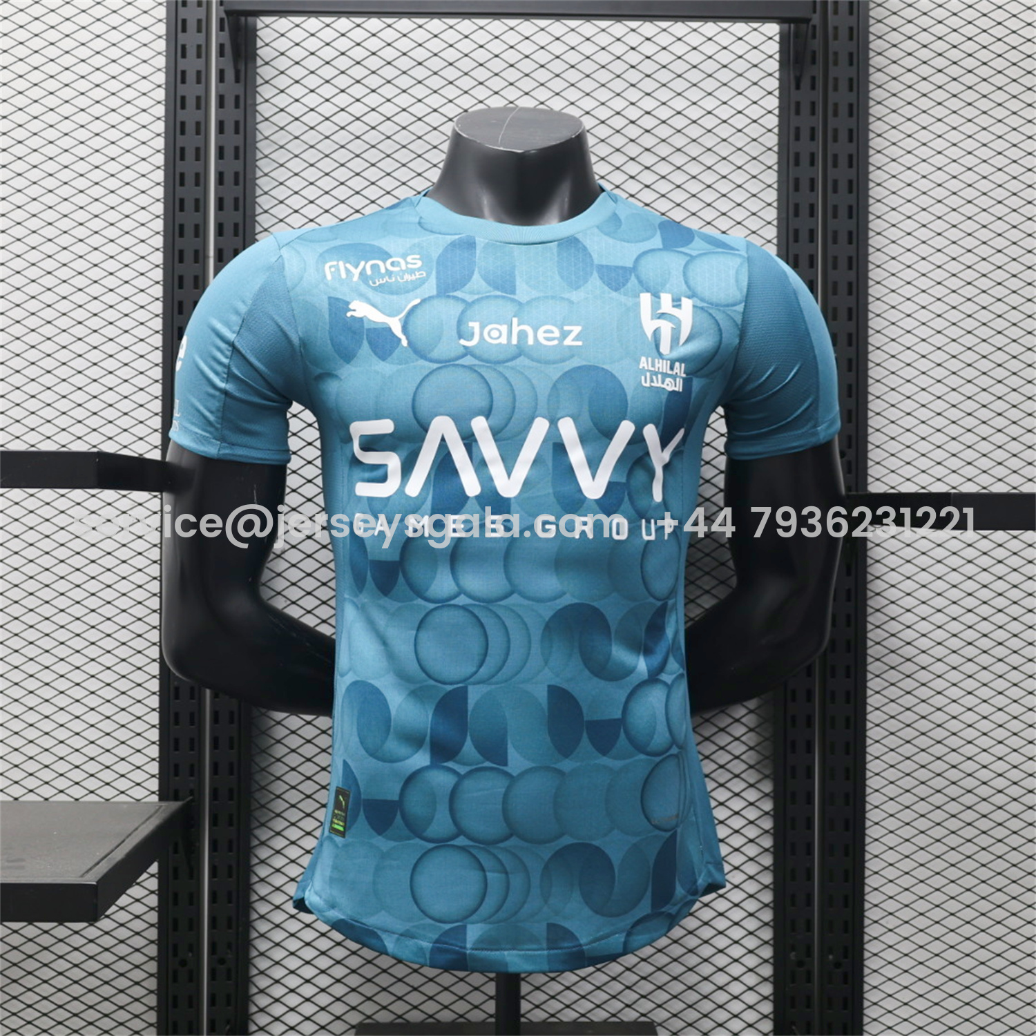JerseysGala.com | Al Hilal Riyadh Crescent 25-26 Third Jersey - Player Version -Customize Name, Number and Patch | Worldwide Shipping
