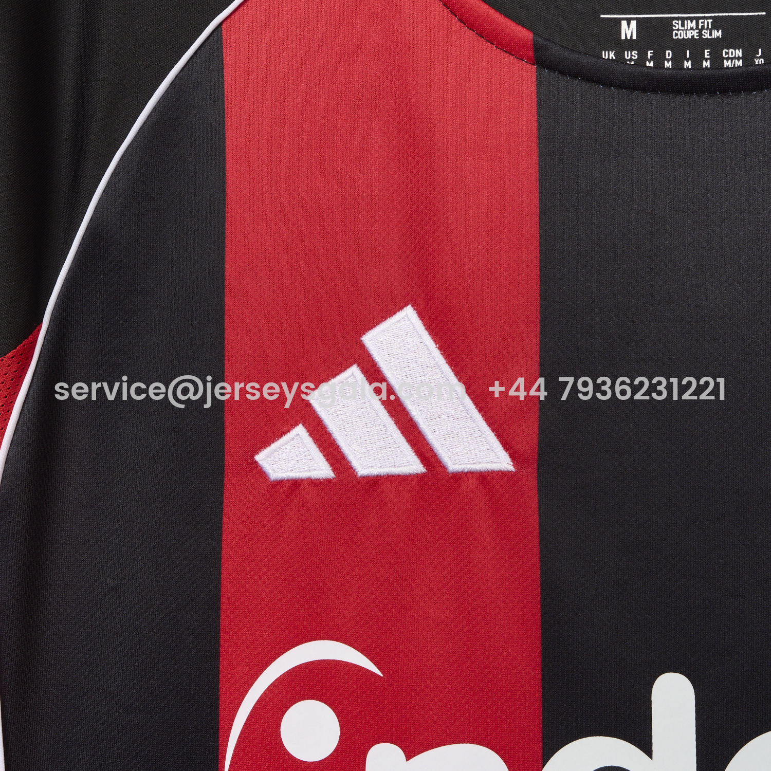 JerseysGala.com | Frankfurt 25-26 Home Red Jersey - Fans Version -Customize Name, Number and Patch | Worldwide Shipping