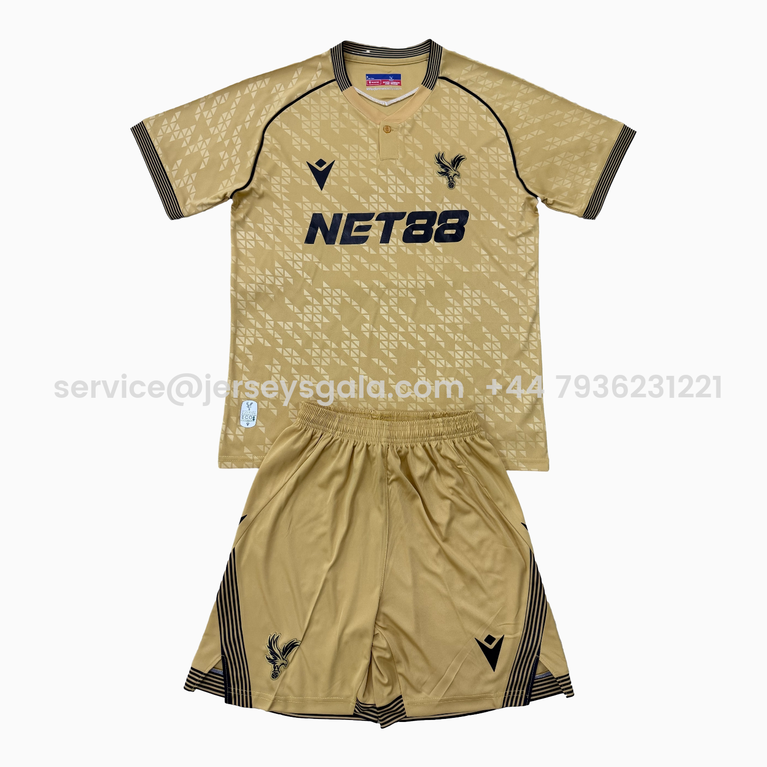 JerseysGala.com | Crystal Palace 25-26 Third Men's Adult Jersey Set - Fans Version -Customize Name, Number and Patch | Worldwide Shipping
