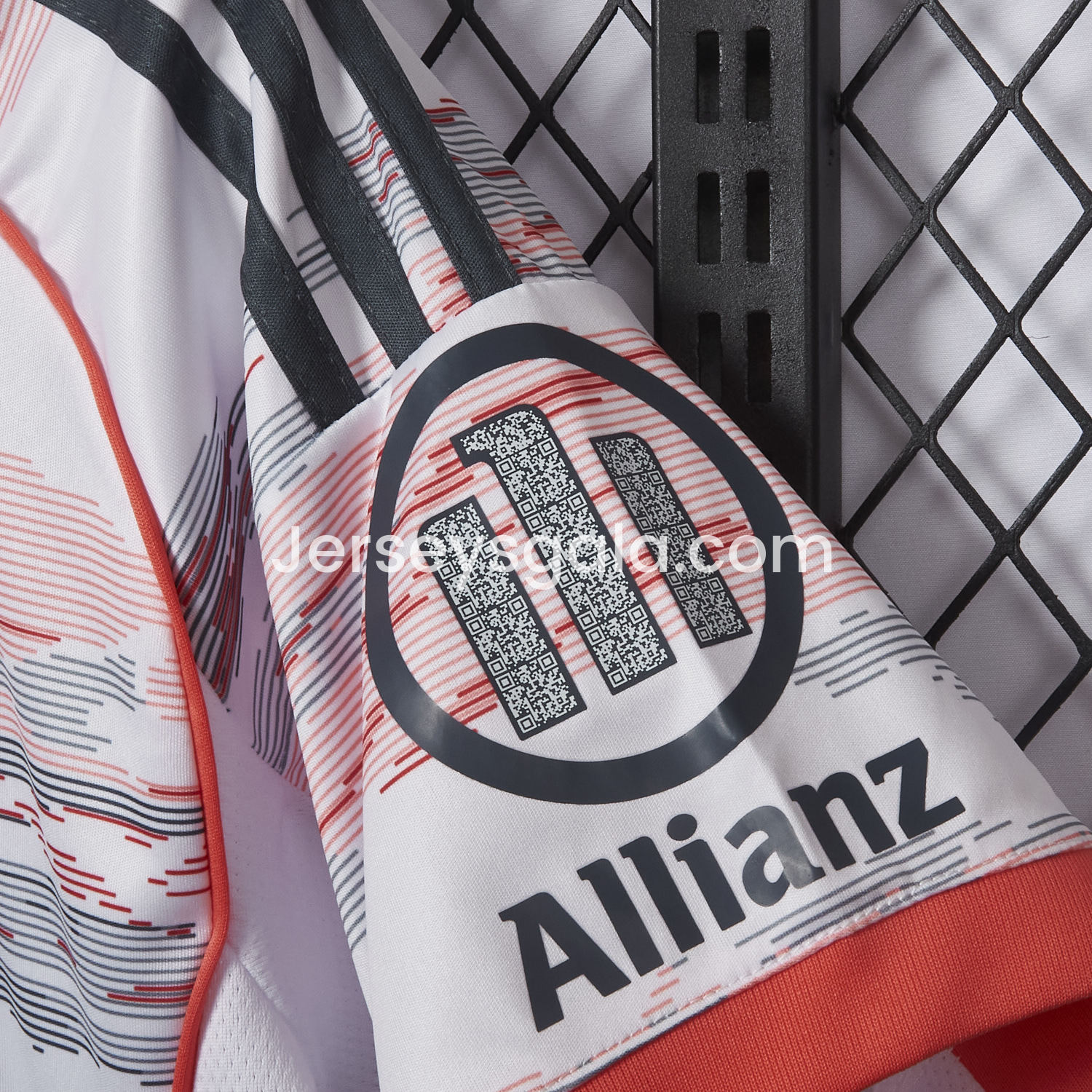 JerseysGala.com | 【MÜLLER 25 Pattern】Bayern Munich 25-26 Away Jersey - Fans Version -Customize Name, Number and Patch | Worldwide Shipping