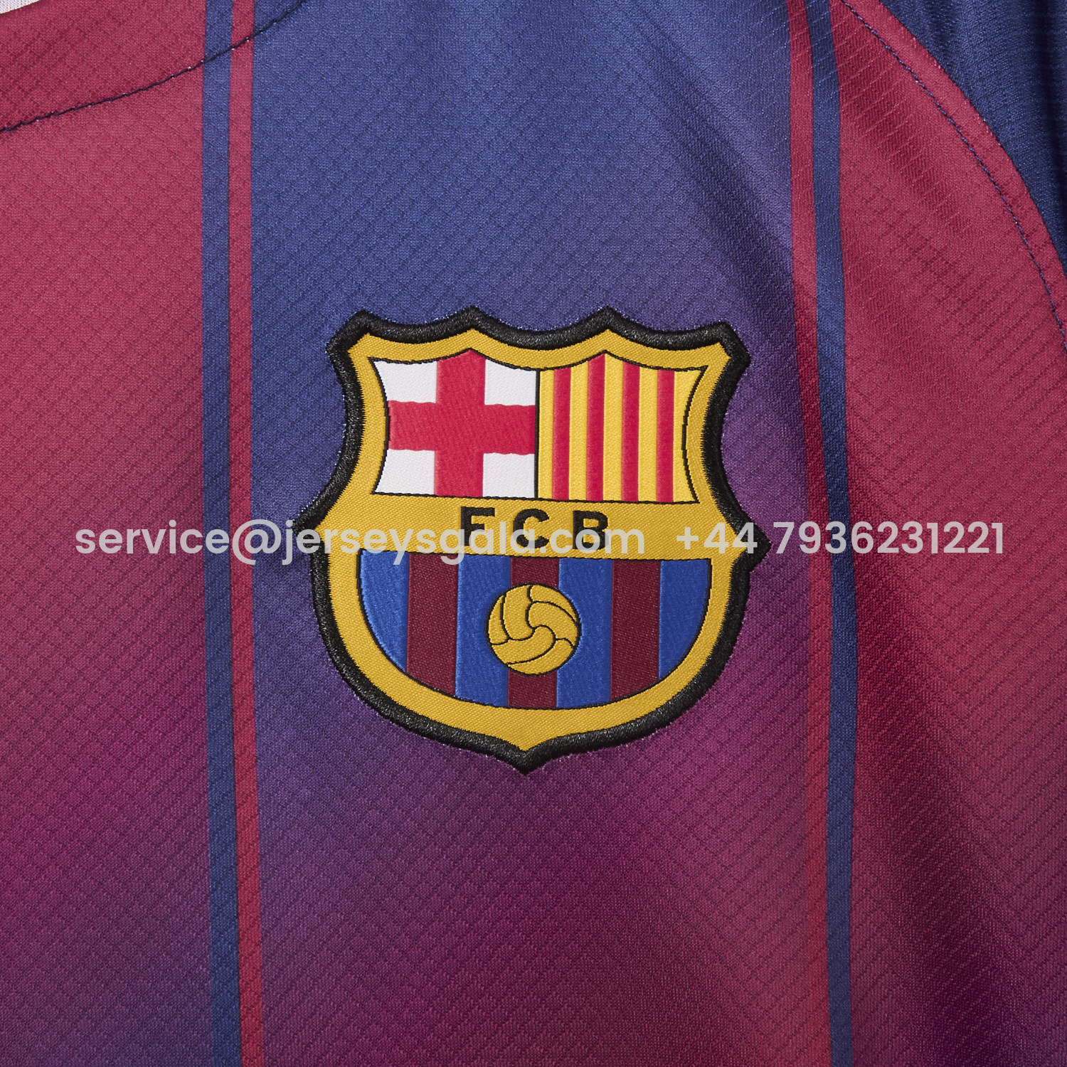 JerseysGala.com | Barcelona 25-26 Ed Sheeran Home Special Jersey - Fans Version -Customize Name, Number and Patch | Worldwide Shipping