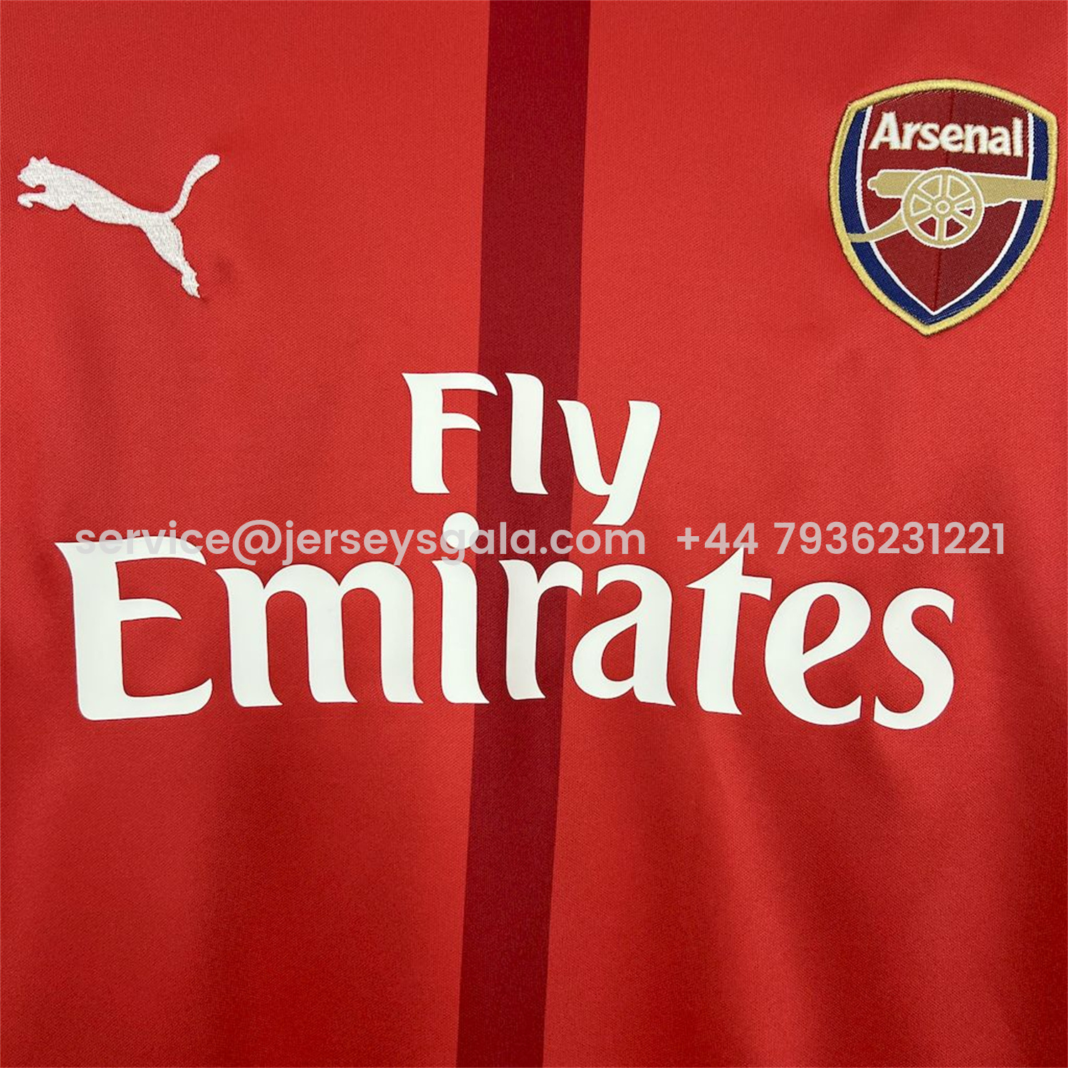 JerseysGala.com | Retro Arsenal 2016-17 Home Jersey -Customize Name, Number and Patch | Worldwide Shipping
