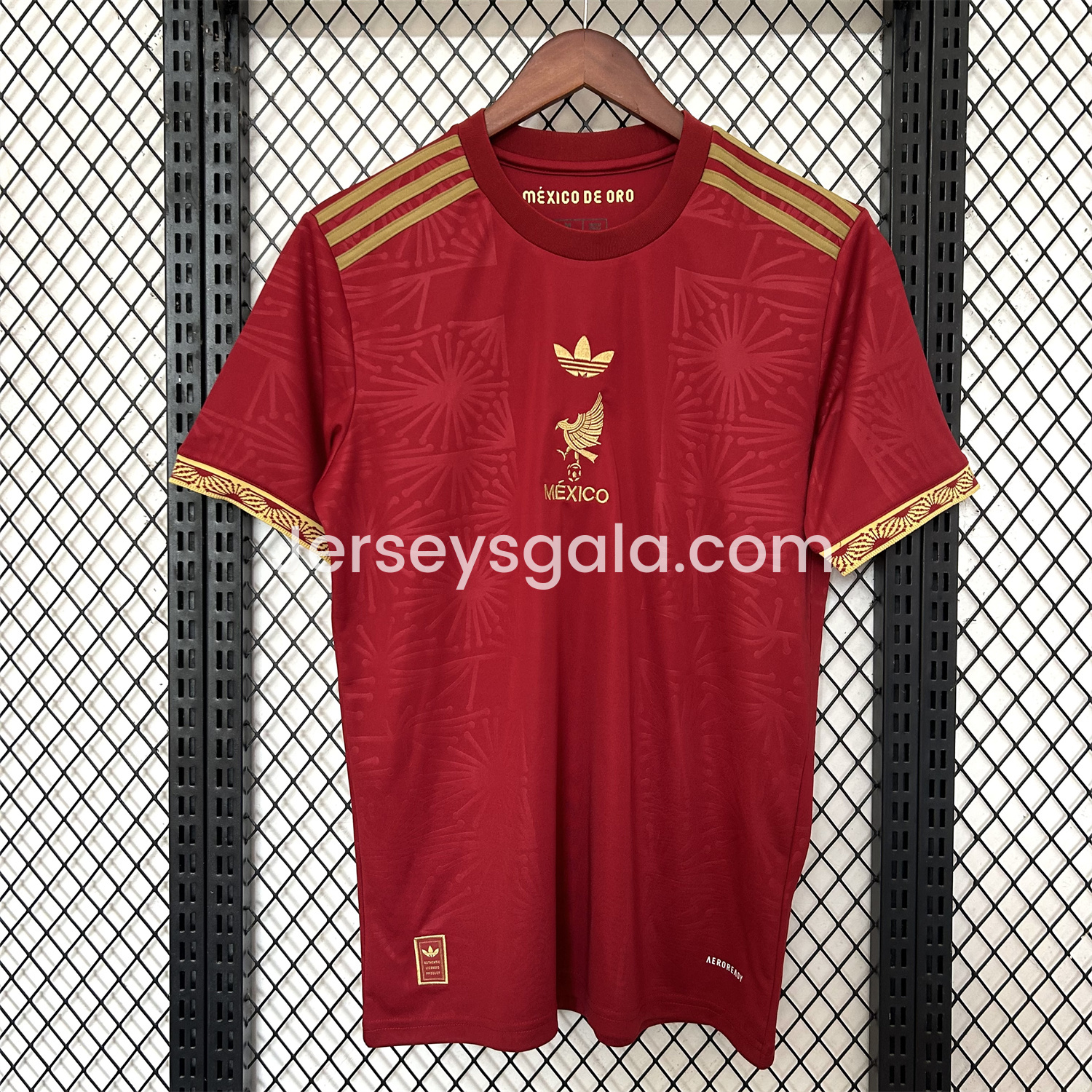 JerseysGala.com | Mexico 2025 Gold Cup Red Special Edition Jersey - Fans Version -Customize Name, Number and Patch | Worldwide Shipping