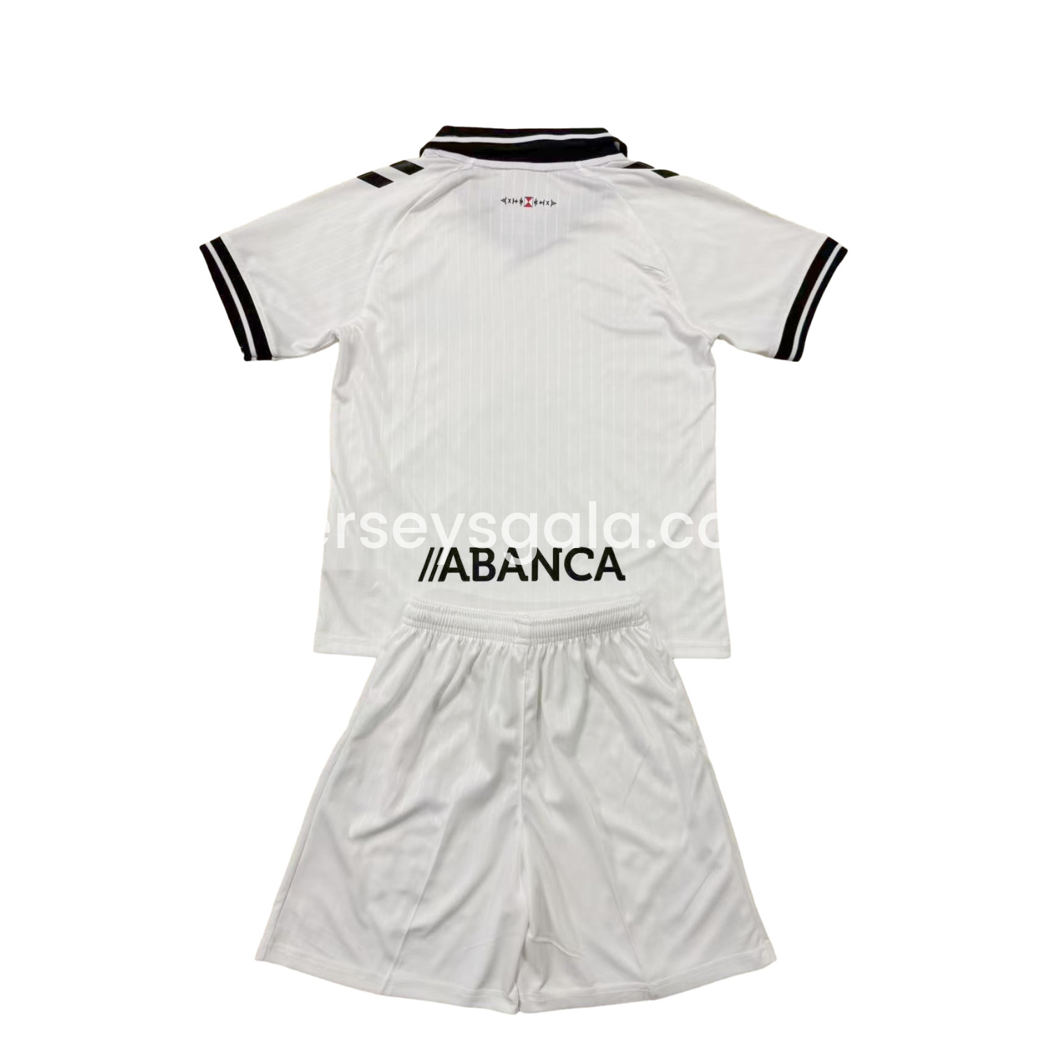 JerseysGala.com | Celta Vigo 24-25 Oliveira Dos Cen Anos White Goalkeeper Kids Kit -Customize Name, Number and Patch | Worldwide Shipping