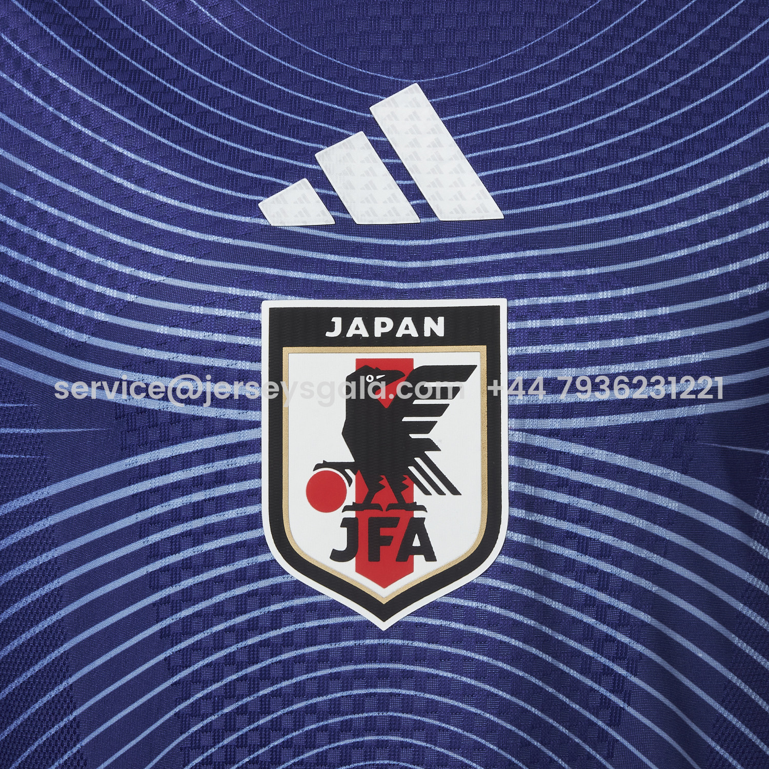 JerseysGala.com | Japan 25-26 Home Deep Blue (Informal-release Version) Jersey - Player Version -Customize Name, Number and Patch | Worldwide Shipping