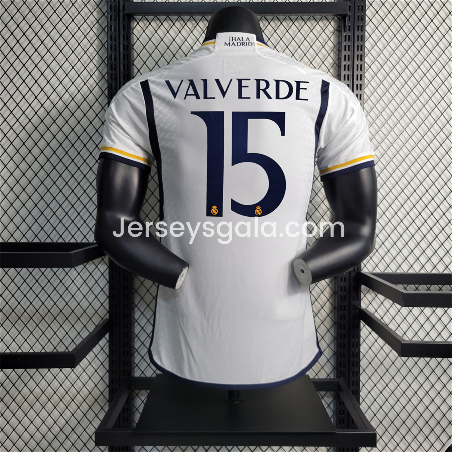 JerseysGala.com | Retro Real Madrid 2023-24 Home Jersey - Player Version -Customize Name, Number and Patch | Worldwide Shipping