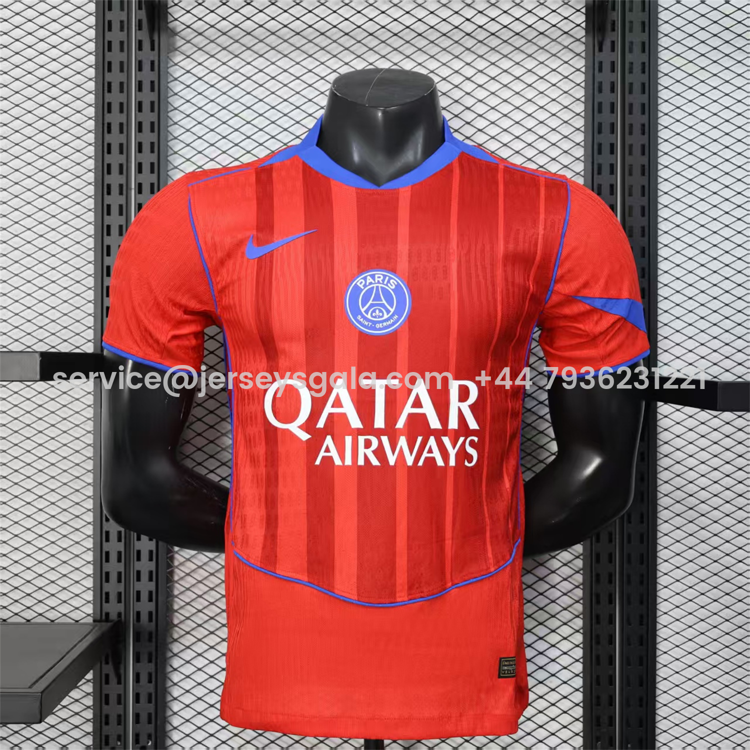 JerseysGala.com | Paris Saint-Germain PSG 25-26 Third Jersey - Player Version -Customize Name, Number and Patch | Worldwide Shipping