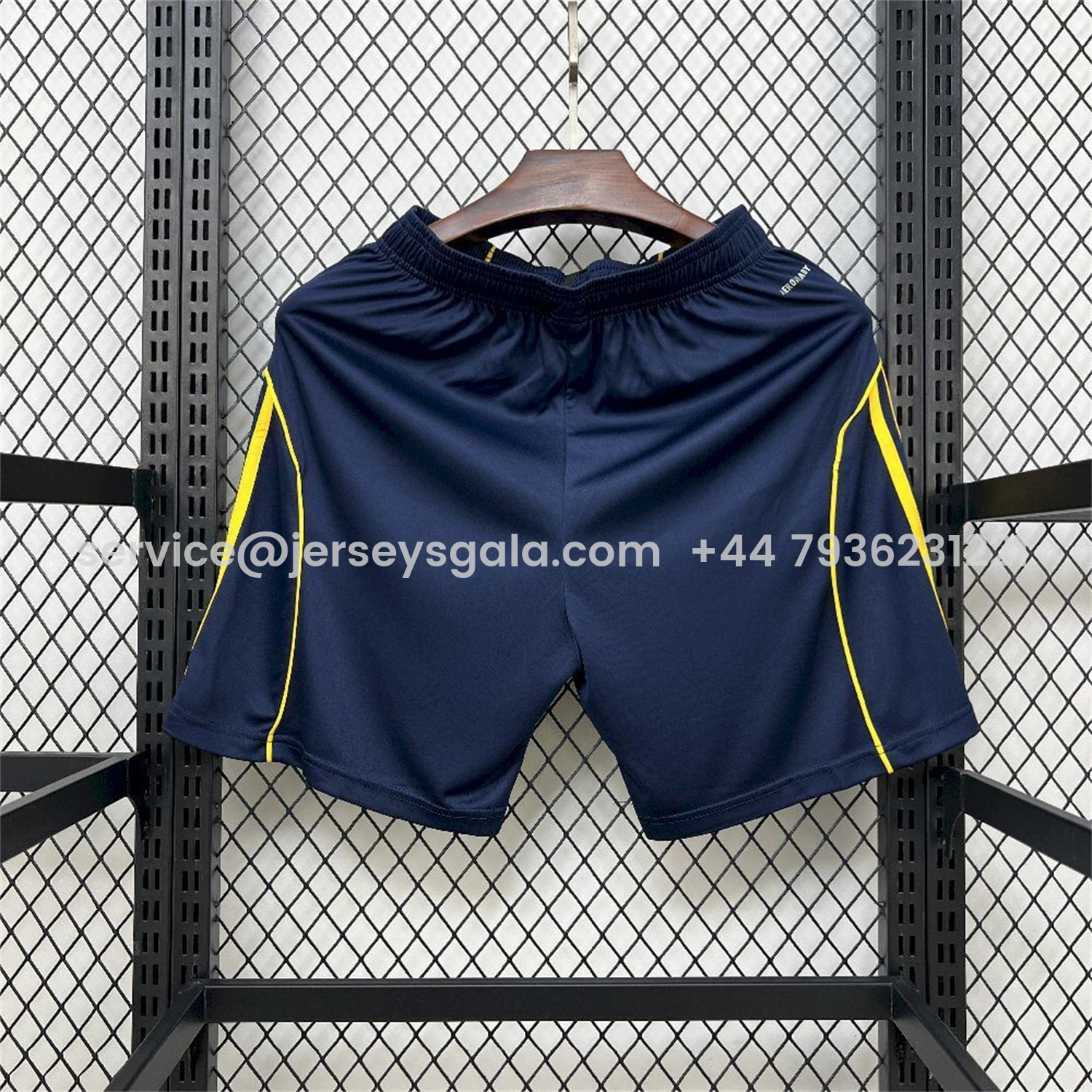 JerseysGala.com | Boca Juniors 25-26 Home Black Shorts - Fans Version -Customize Name, Number and Patch | Worldwide Shipping