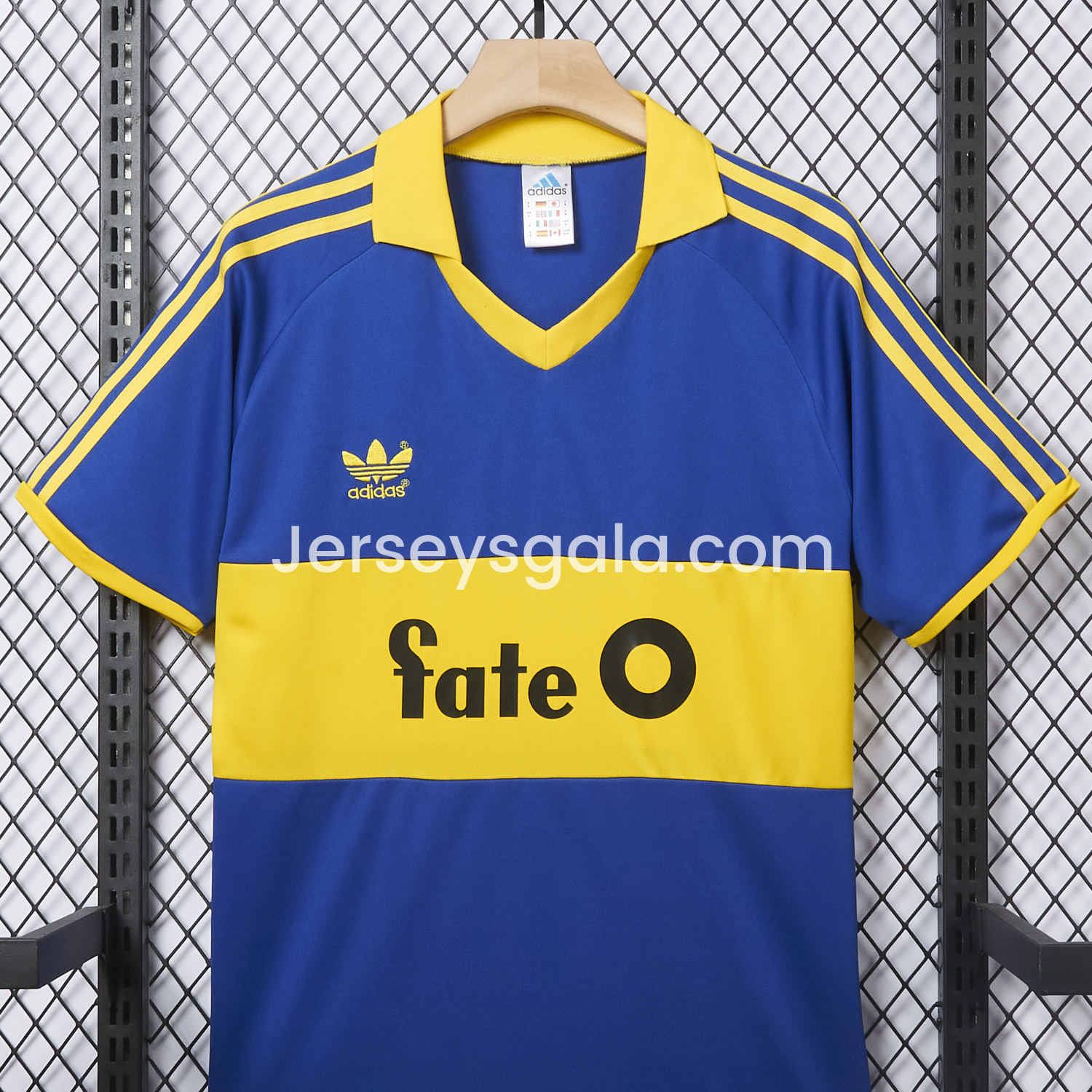JerseysGala.com | Retro Boca Juniors 1986-88 Home Jersey -Customize Name, Number and Patch | Worldwide Shipping