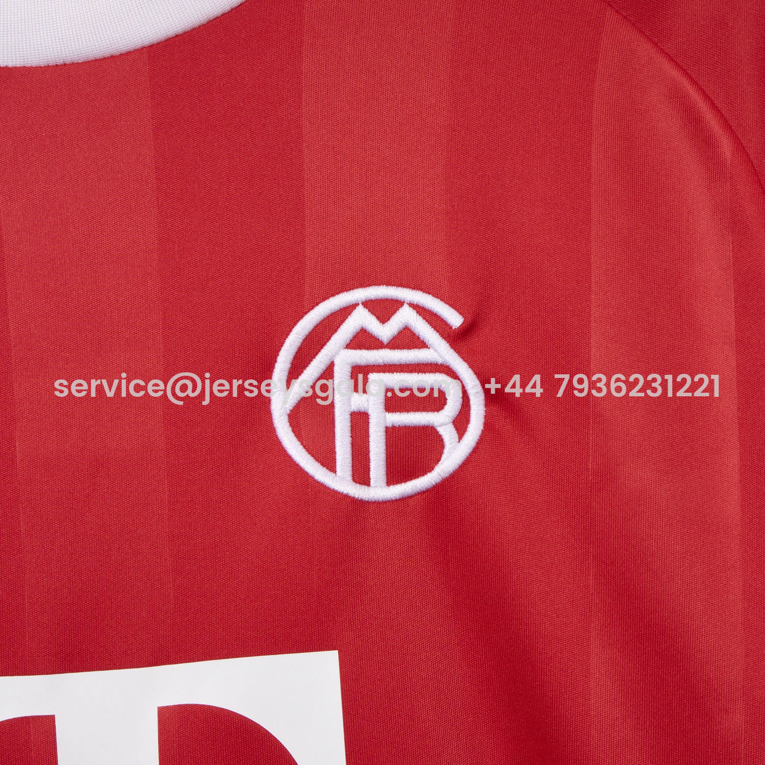 JerseysGala.com | Bayern Munich 25-26 Red Trefoil Goalkeeper Jersey - Fans Version -Customize Name, Number and Patch | Worldwide Shipping