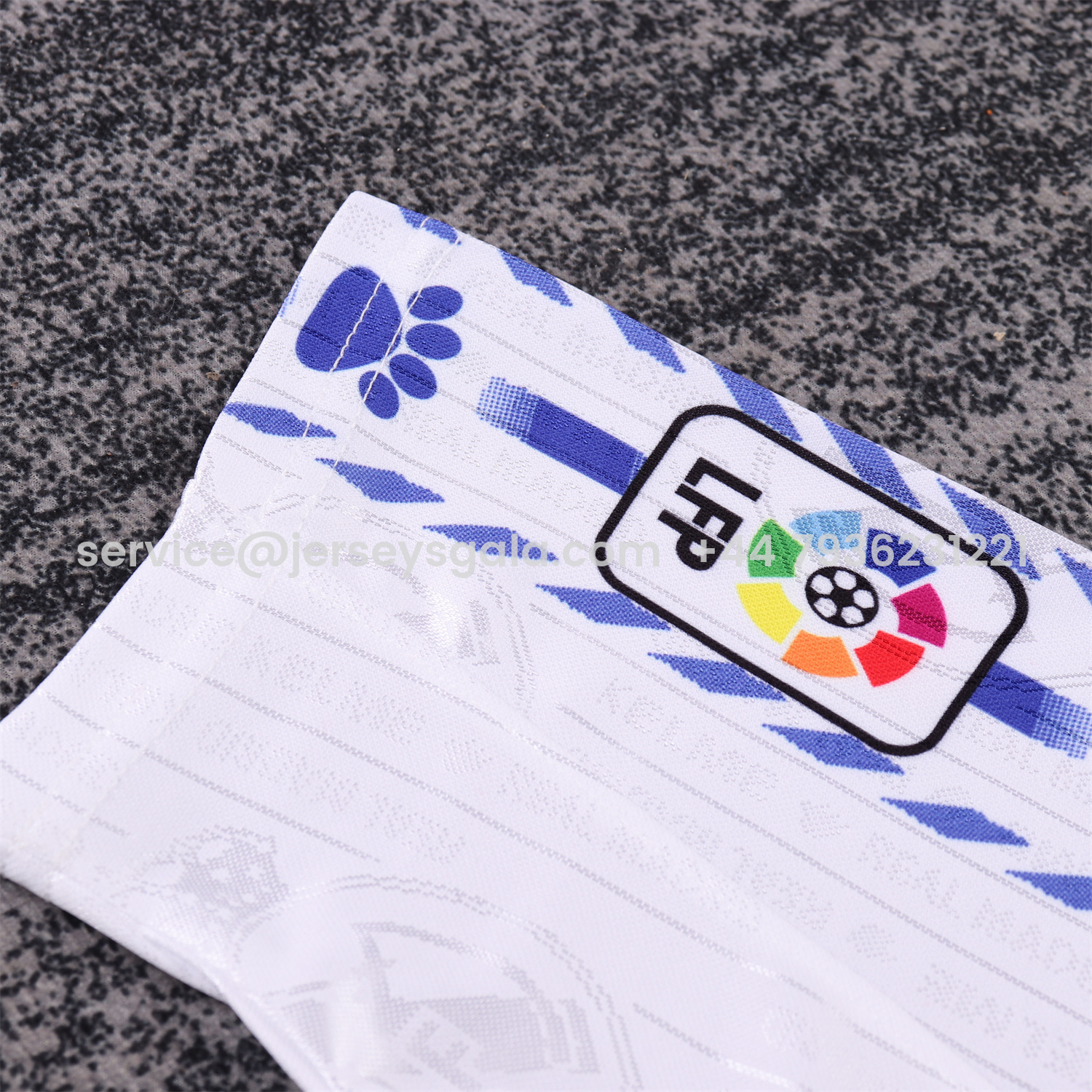 JerseysGala.com | Retro Real Madrid 96-97 Home Kids Kit -Customize Name, Number and Patch | Worldwide Shipping