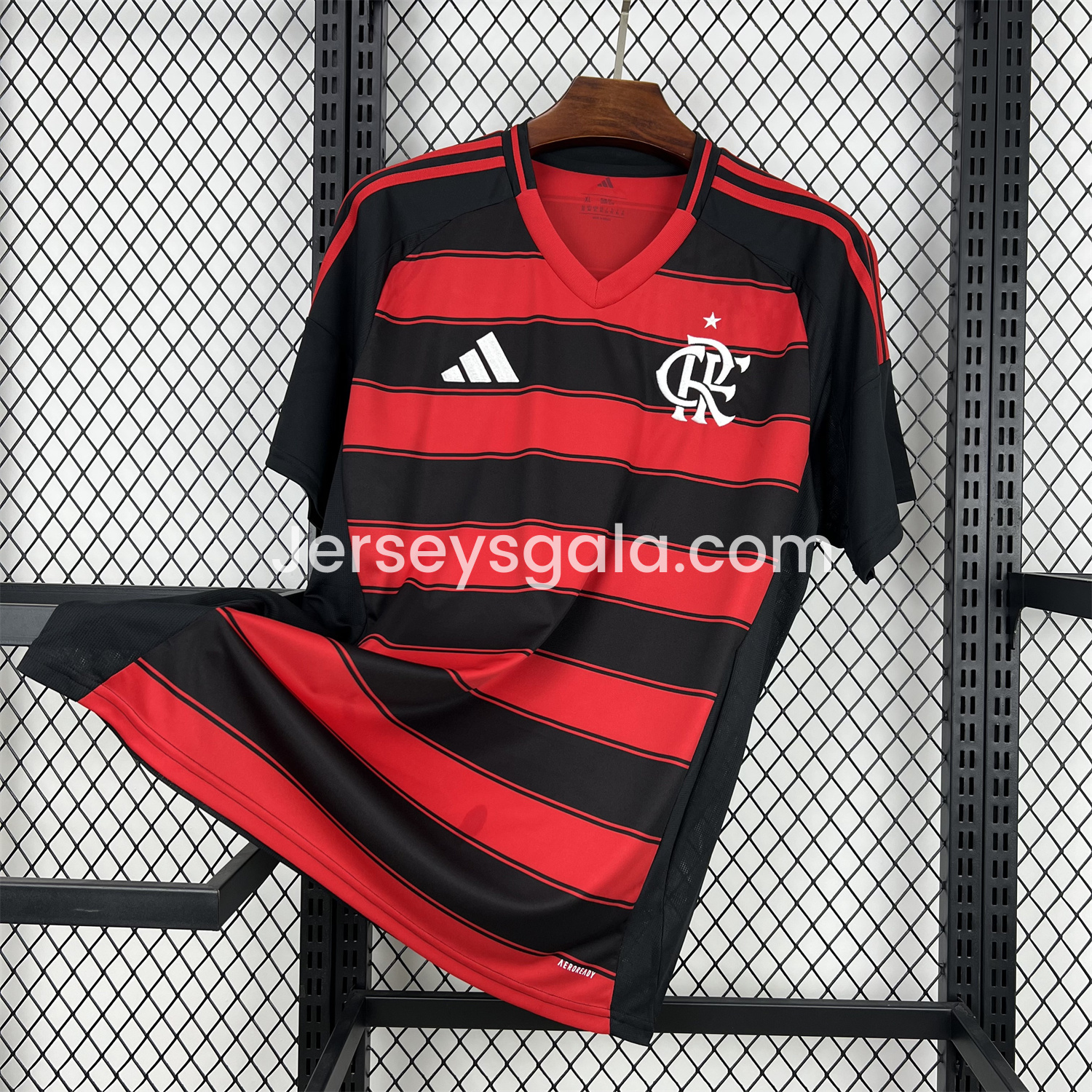 JerseysGala.com | Flamengo 25-26 Home Unsponsored Jersey - Fans Version -Customize Name, Number and Patch | Worldwide Shipping